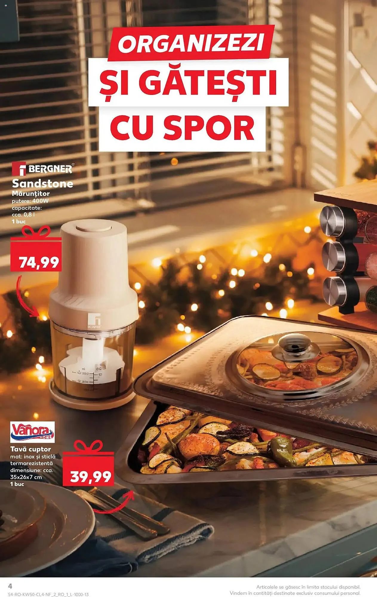 Catalog Catalog Kaufland de la 10 decembrie până la 16 decembrie 2025 - Revista Pagina 4