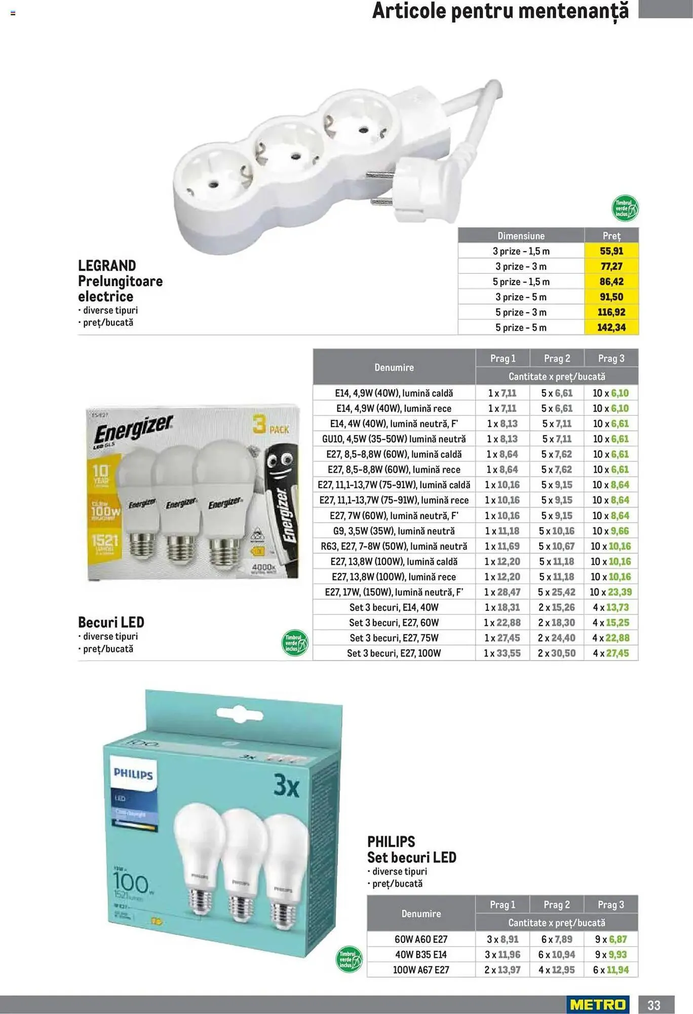 Catalog Catalog Metro de la 1 octombrie până la 4 ianuarie 2026 - Revista Pagina 33