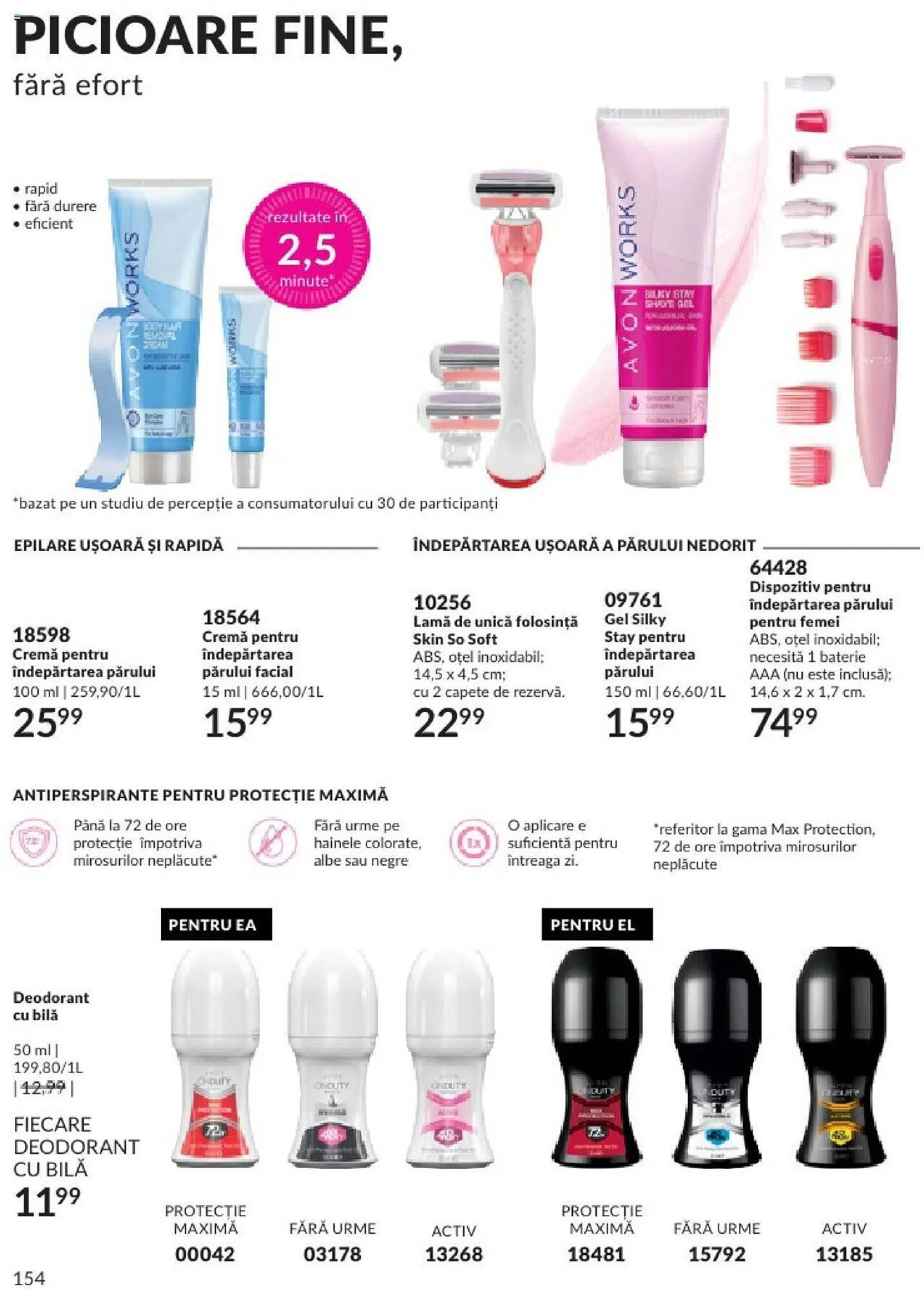 Catalog Avon catalog de la 1 octombrie până la 31 octombrie 2023 - Revista Pagina 156