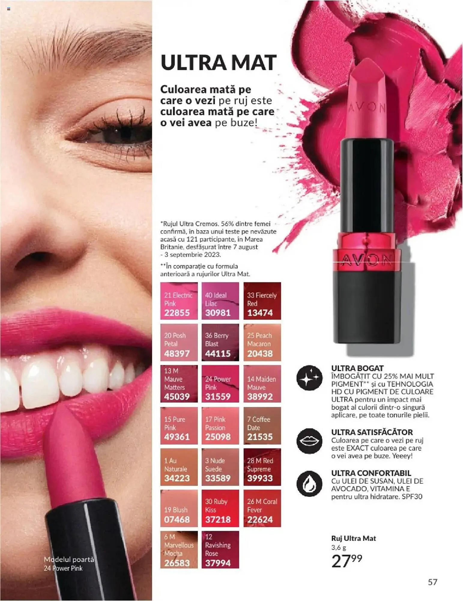 Catalog Catalog Avon de la 1 aprilie până la 30 aprilie 2025 - Revista Pagina 57