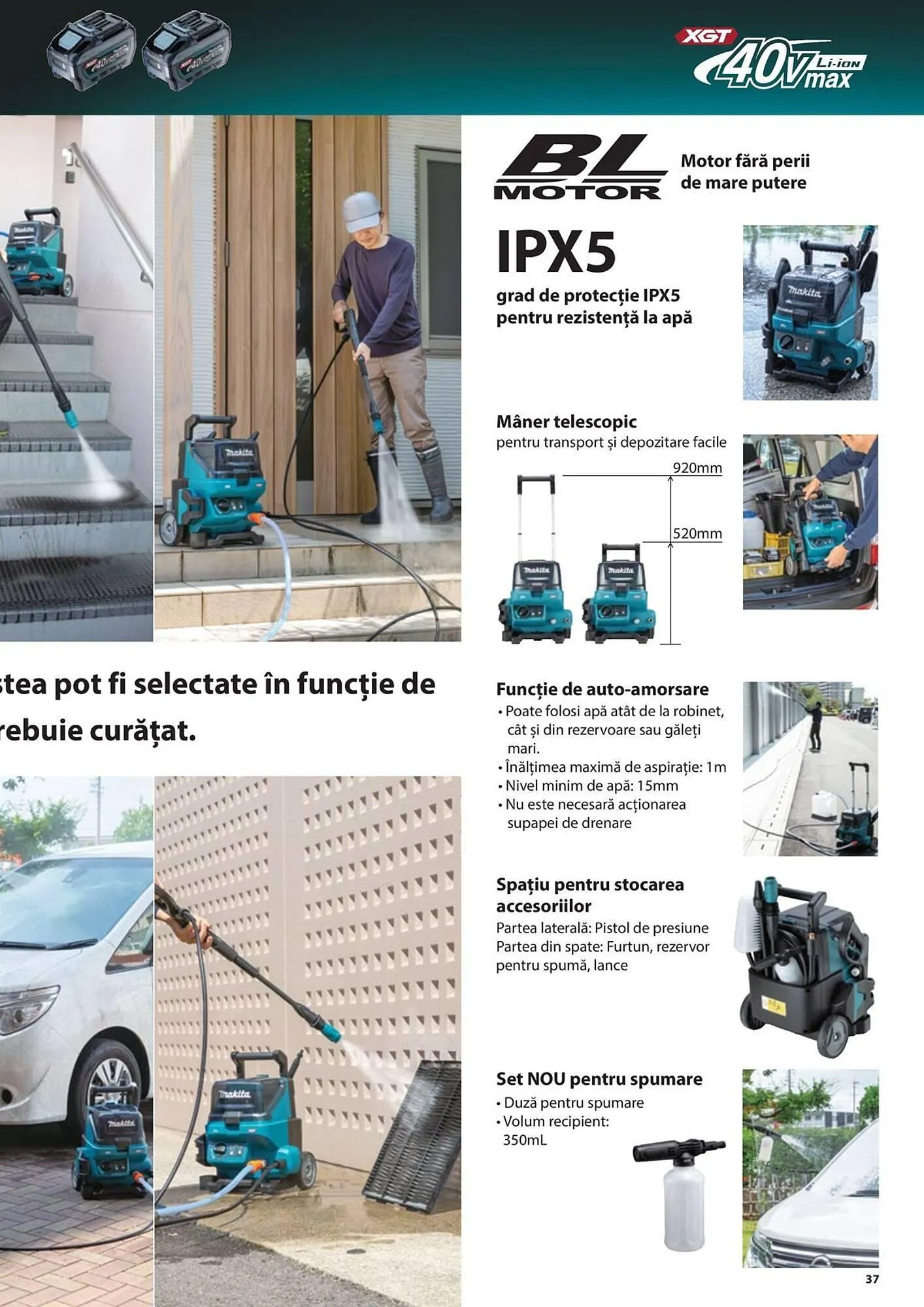 Catalog Сatalog Makita de la 19 iunie până la 31 decembrie 2024 - Revista Pagina 37