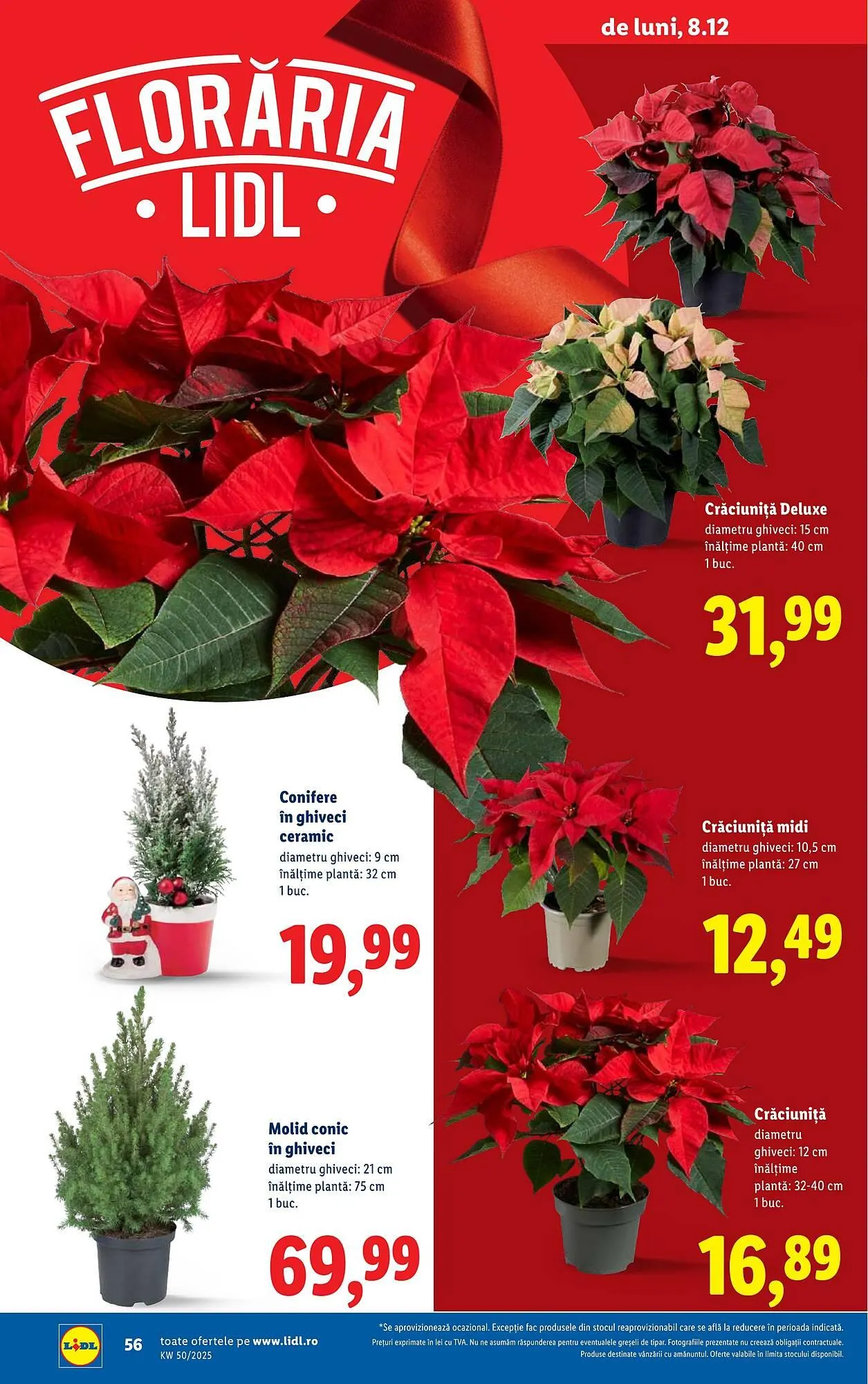 Catalog Catalog Lidl de la 8 decembrie până la 14 decembrie 2025 - Revista Pagina 56