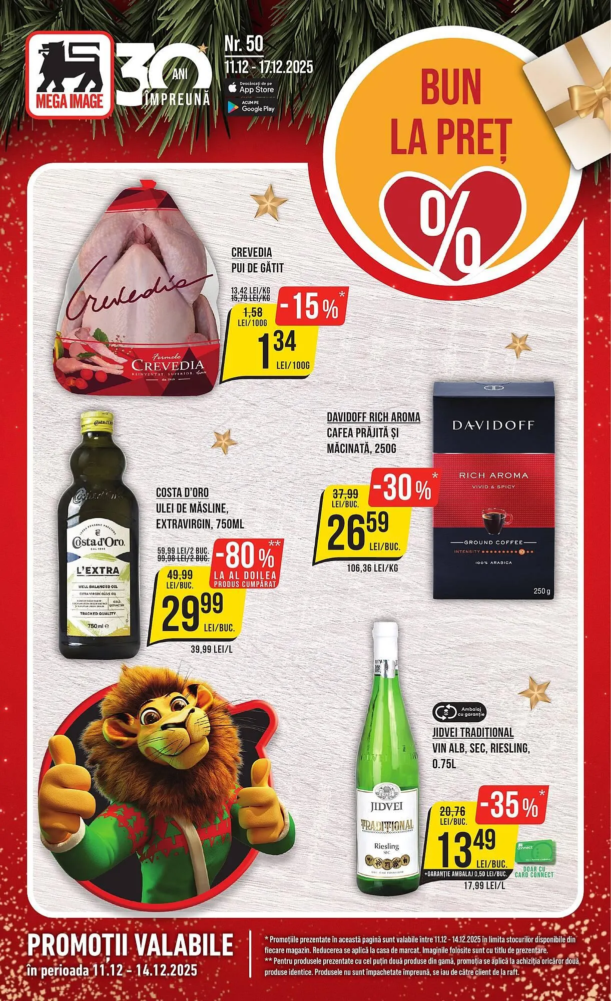 Catalog Catalog Mega Image de la 11 decembrie până la 17 decembrie 2025 - Revista Pagina 1