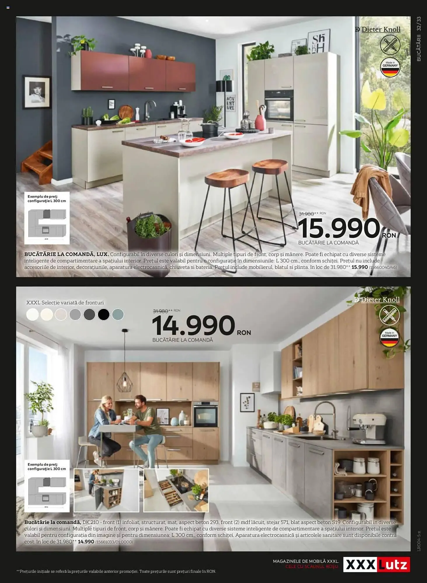 Catalog Catalog XXXLutz de la 7 aprilie până la 31 decembrie 2025 - Revista Pagina 33