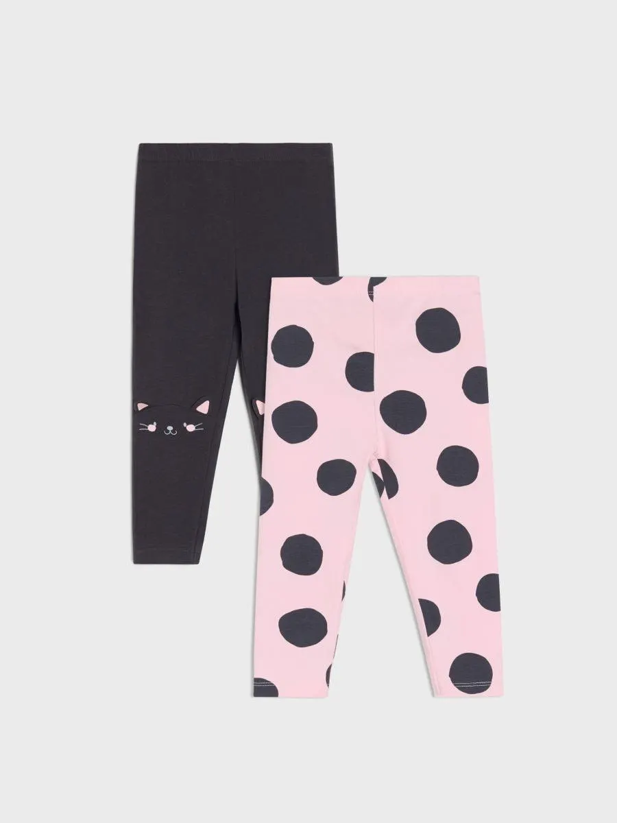 Set de 2 perechi de colanți