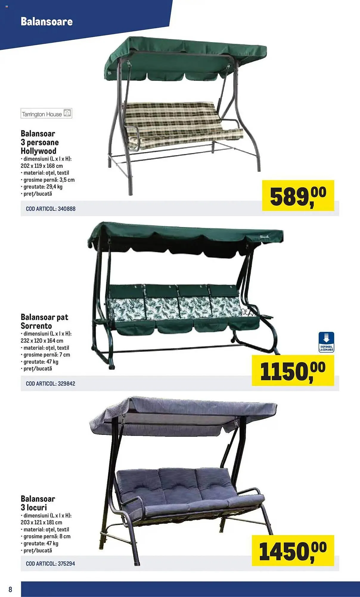 Catalog Catalog Metro de la 17 martie până la 30 iunie 2025 - Revista Pagina 8