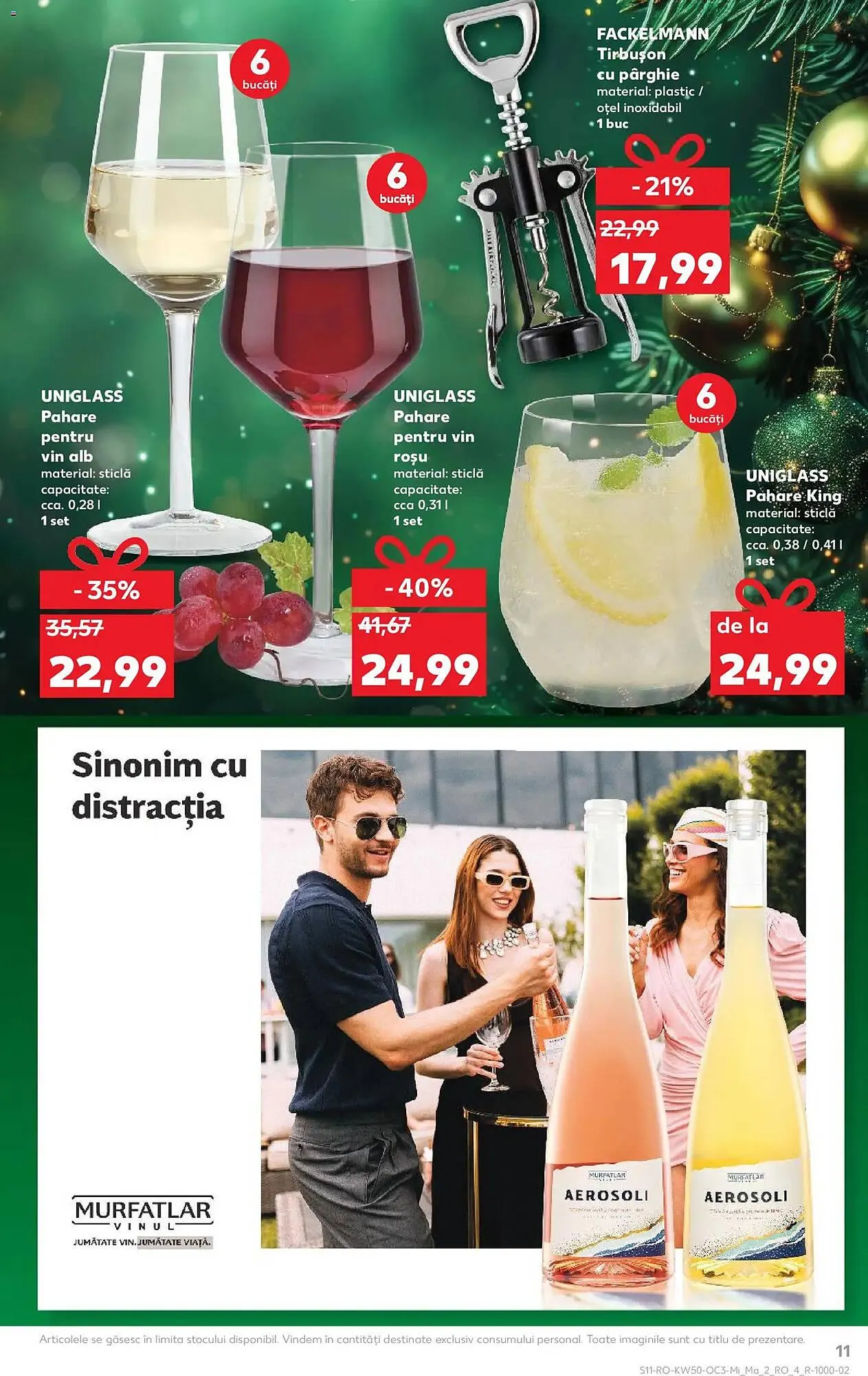 Catalog Catalog Kaufland de la 10 decembrie până la 16 decembrie 2025 - Revista Pagina 11