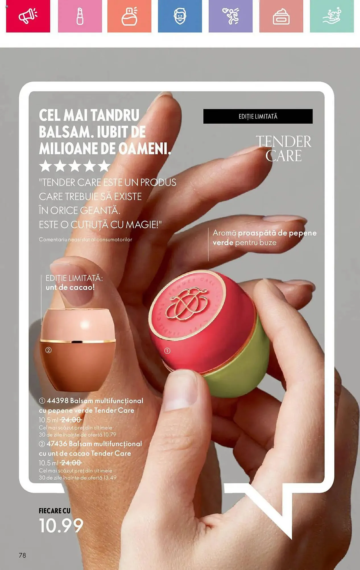 Catalog Catalog Oriflame de la 19 ianuarie până la 8 februarie 2025 - Revista Pagina 78