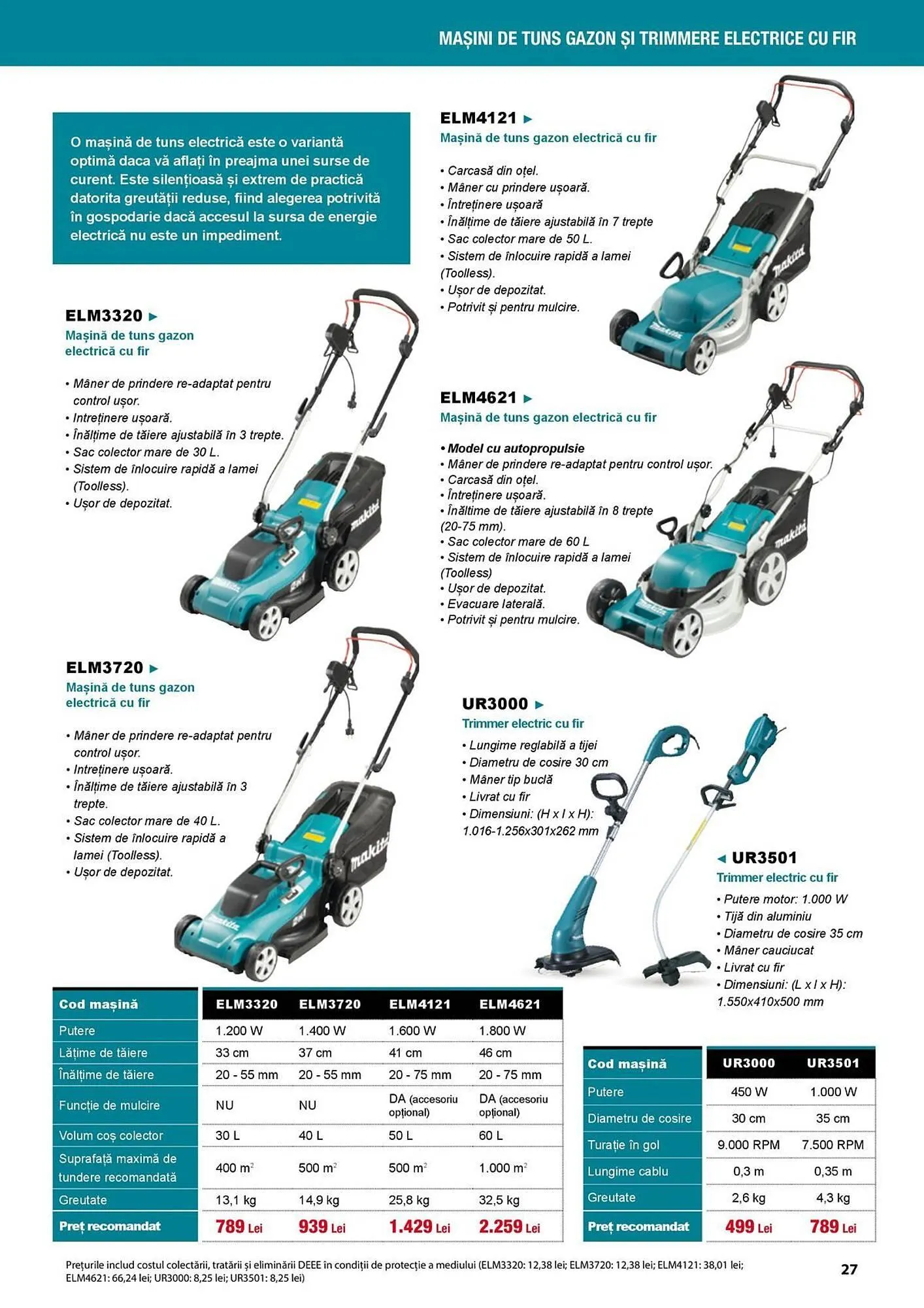 Catalog Catalog Makita de la 1 aprilie până la 31 august 2025 - Revista Pagina 27