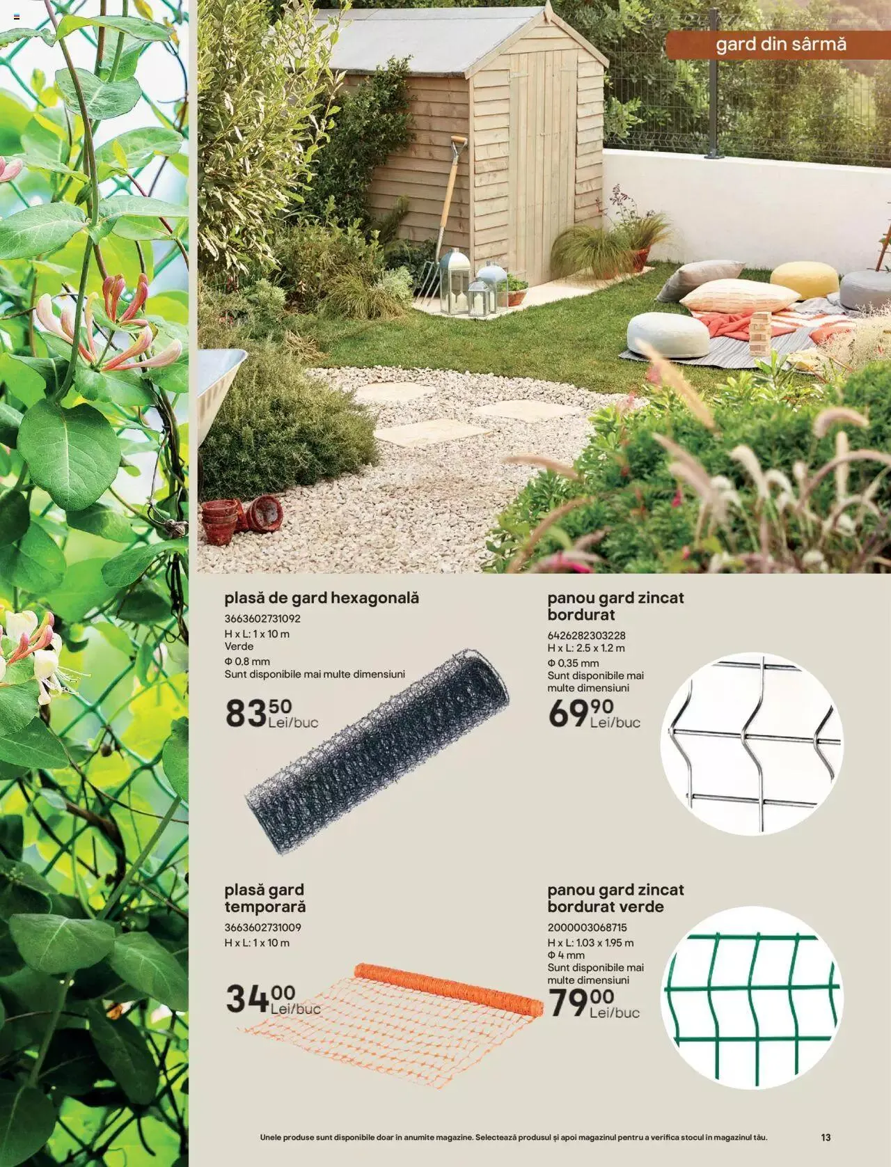 Catalog Brico Depot catalog - Inspirație Vară 2023 de la 7 aprilie până la 30 septembrie 2023 - Revista Pagina 13