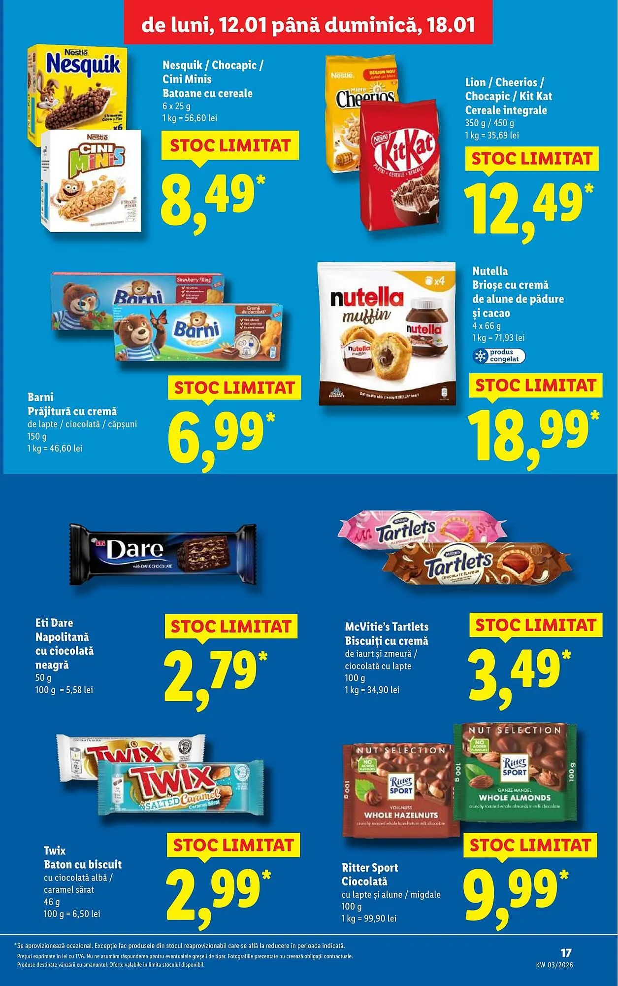 Catalog Catalog Lidl de la 12 ianuarie până la 18 ianuarie 2026 - Revista Pagina 17
