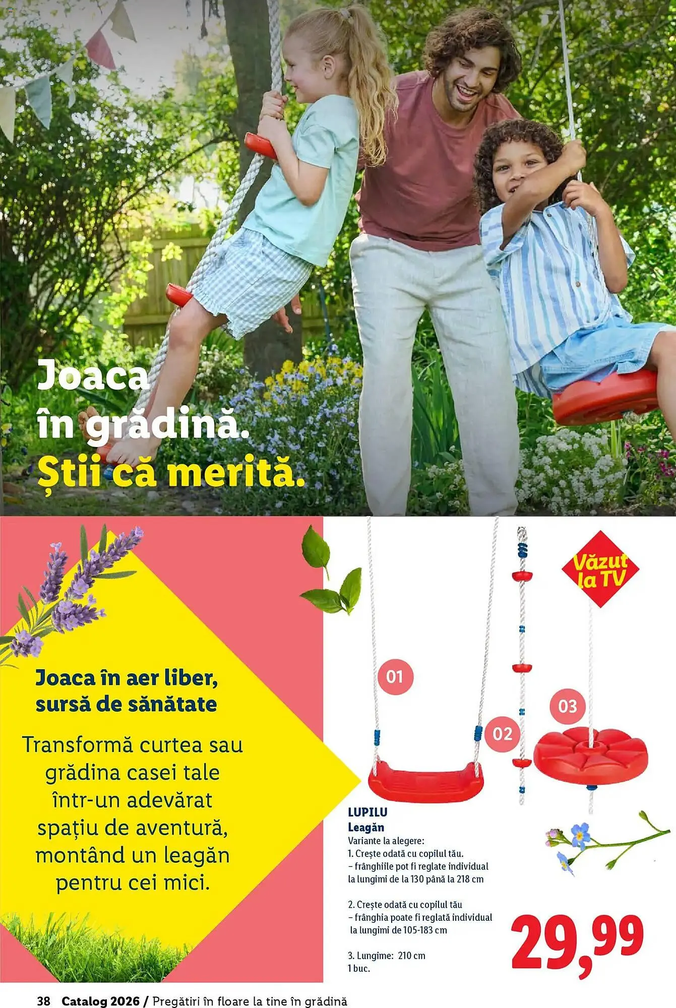 Catalog Catalog Lidl de la 18 februarie până la 5 aprilie 2026 - Revista Pagina 38