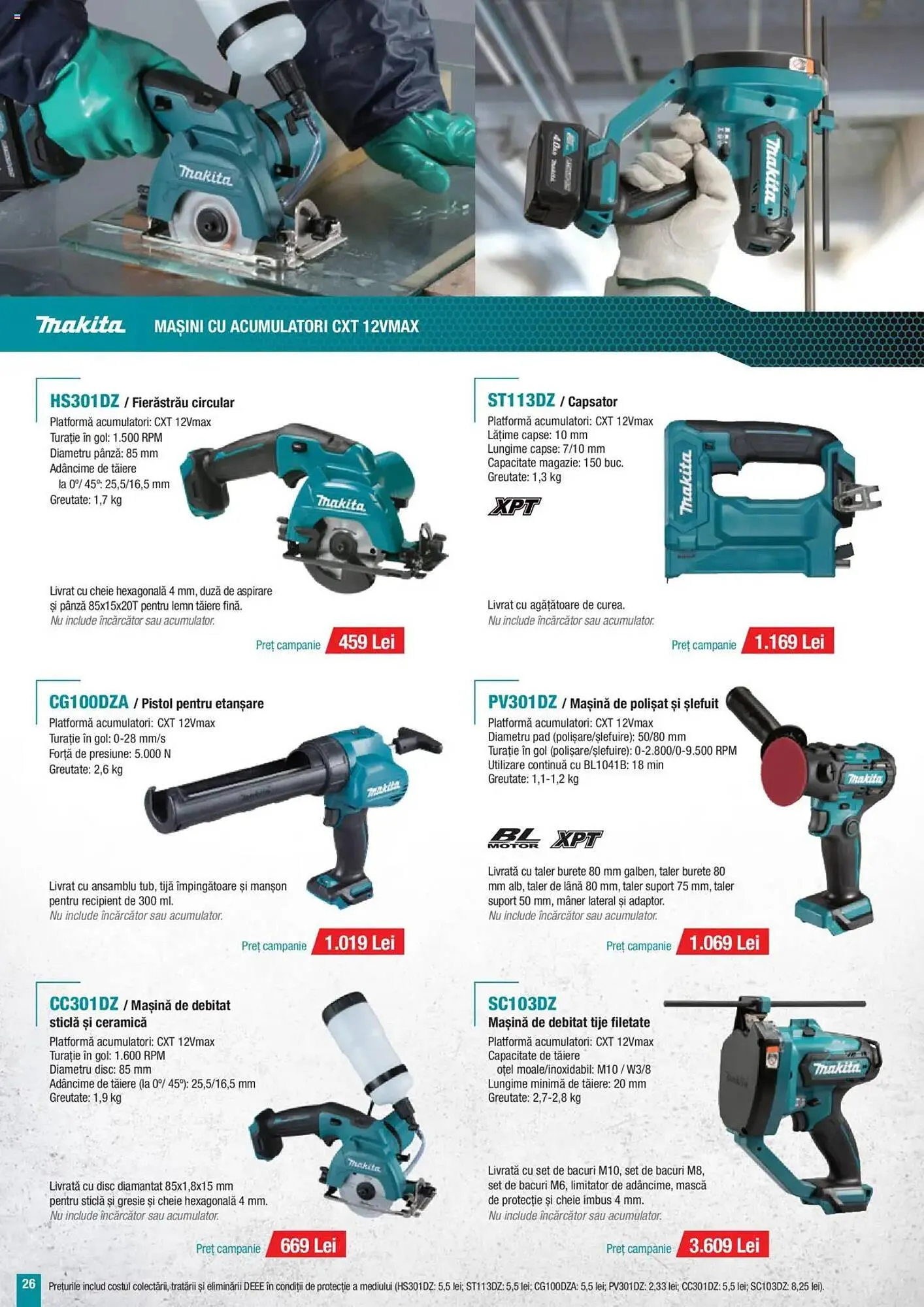 Catalog Catalog Makita de la 30 iunie până la 30 septembrie 2025 - Revista Pagina 26