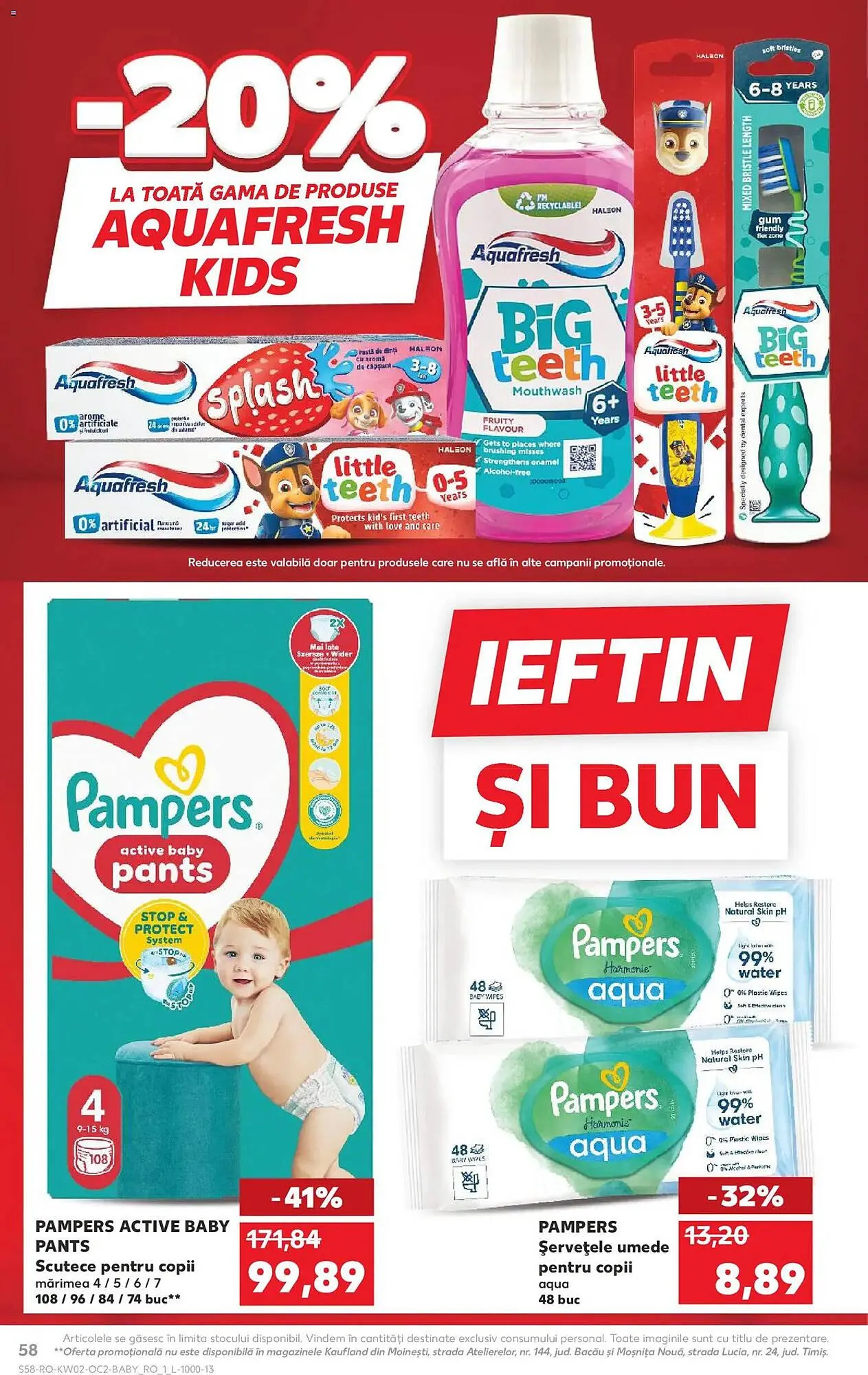 Catalog Catalog Kaufland de la 6 ianuarie până la 13 ianuarie 2026 - Revista Pagina 58