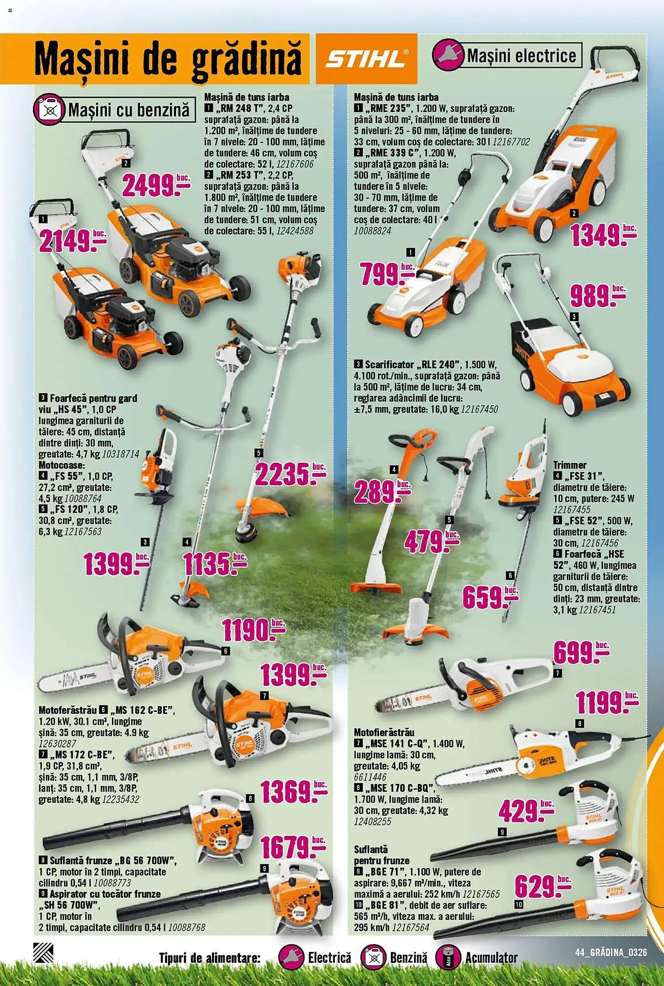 Catalog Magazine Hornbach de la 22 martie până la 22 aprilie 2026 - Revista Pagina 44