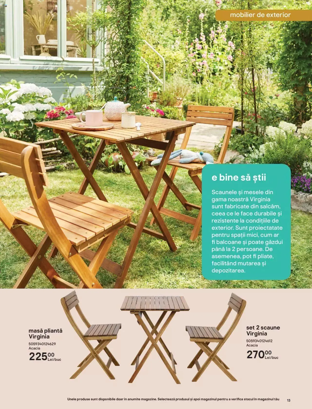 Catalog Brico Depot catalog - Bucuria momentelor de la 1 iunie până la 30 septembrie 2023 - Revista Pagina 13