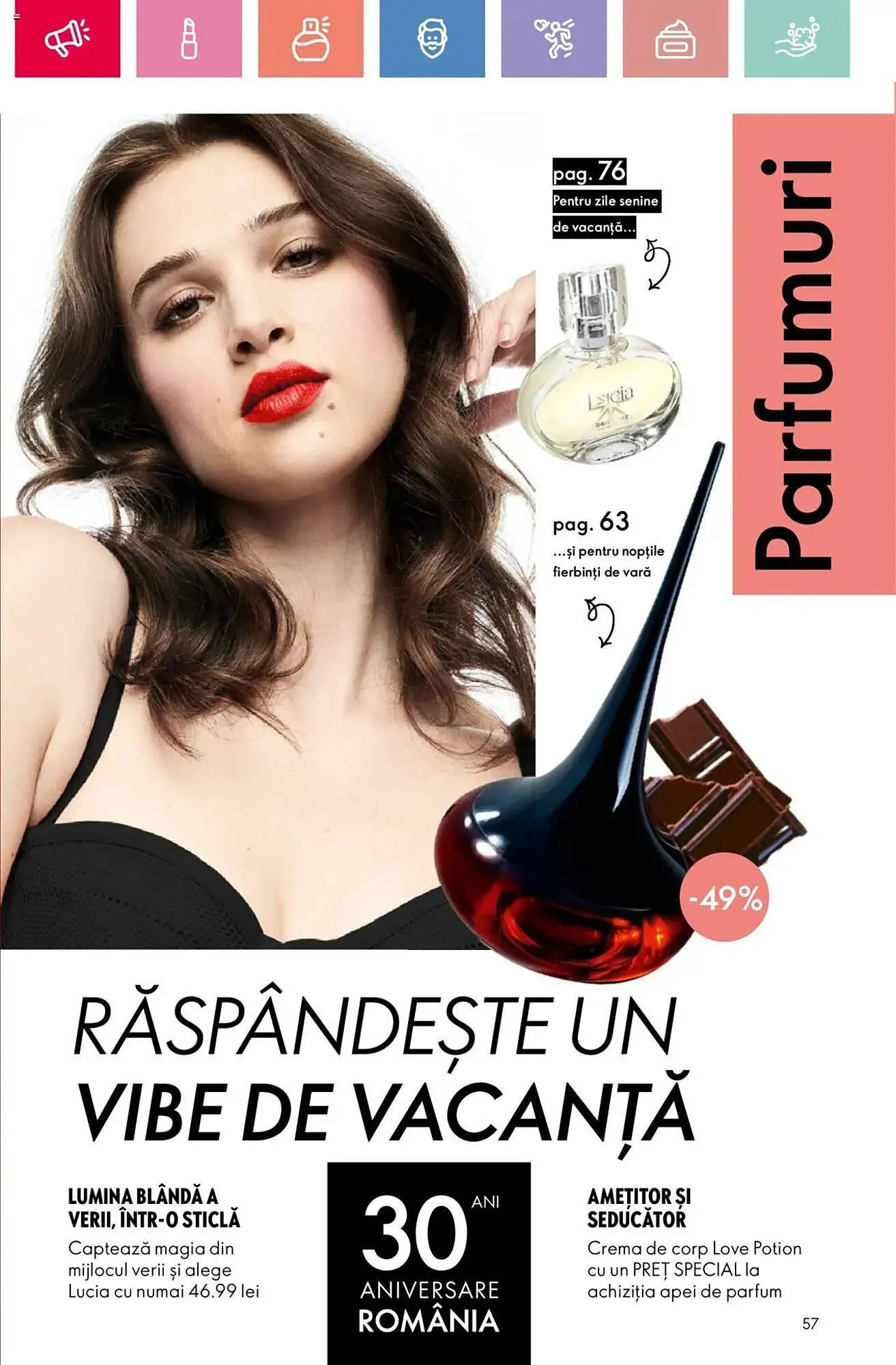 Catalog Catalog Oriflame de la 6 iulie până la 26 iulie 2025 - Revista Pagina 57