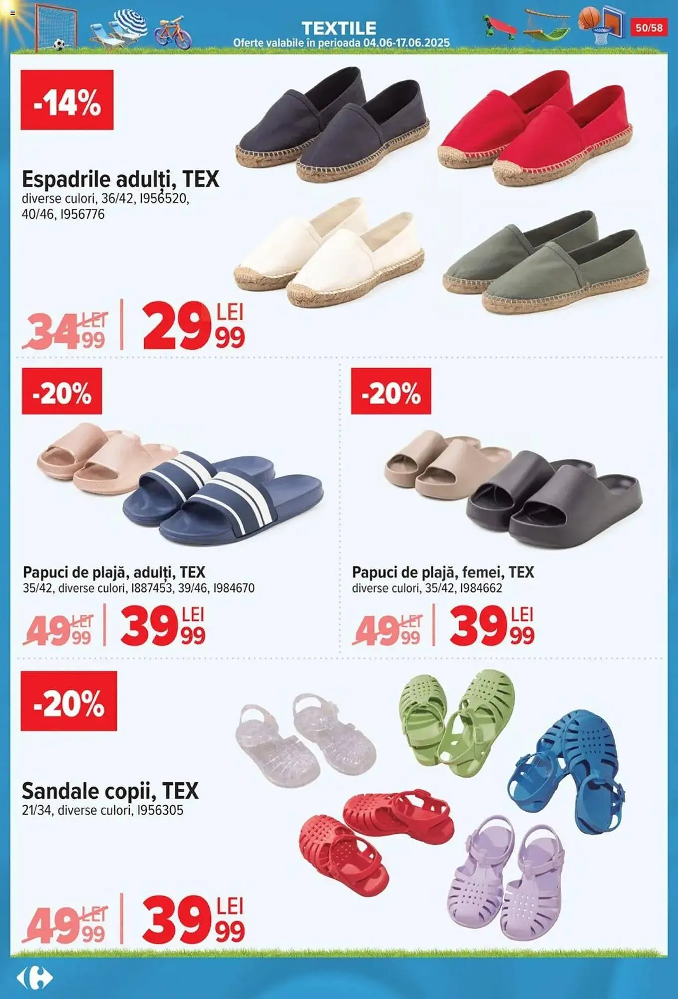 Catalog Catalog Carrefour de la 3 iunie până la 1 iulie 2025 - Revista Pagina 50