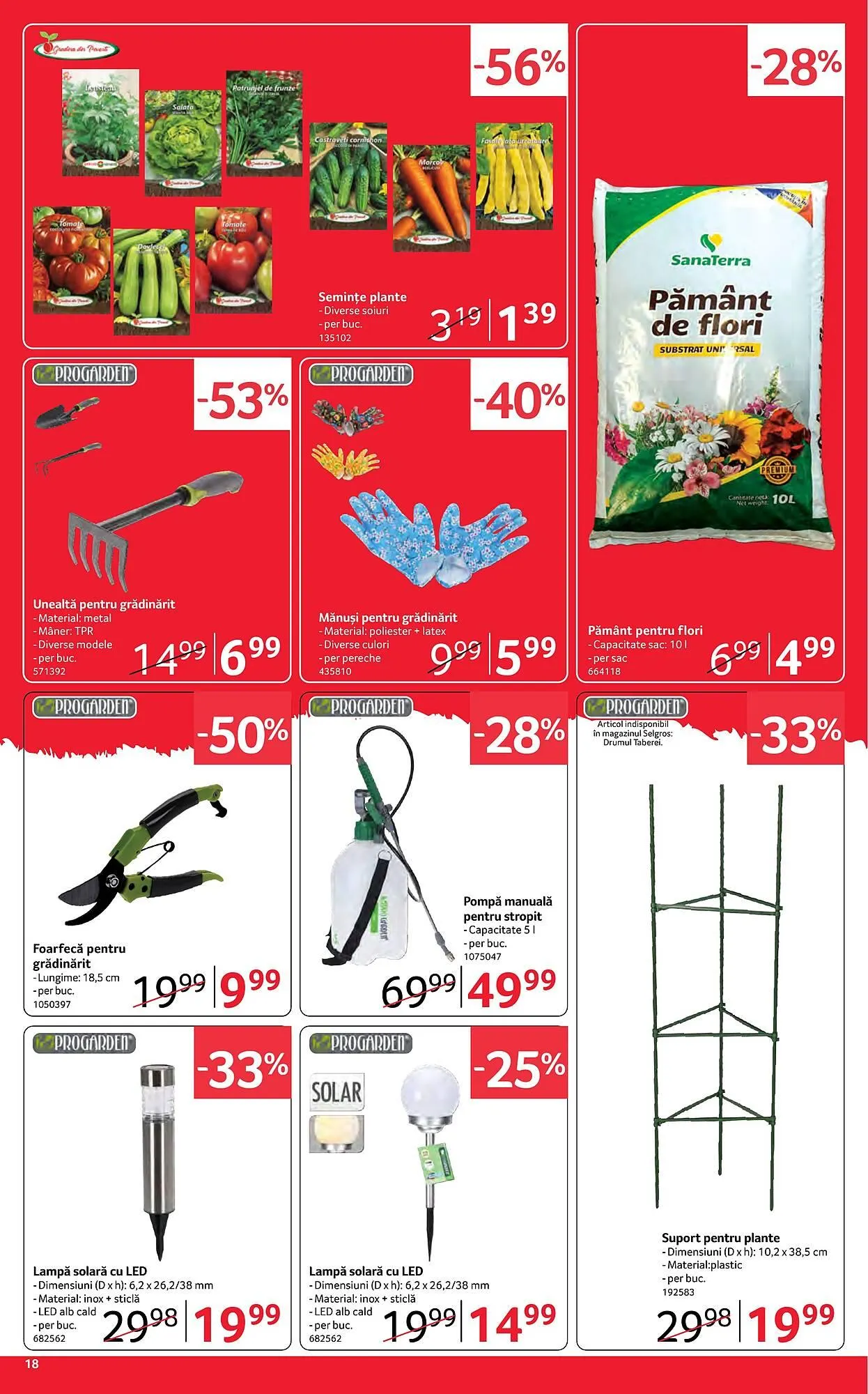 Catalog Catalog Selgros de la 3 aprilie până la 16 aprilie 2026 - Revista Pagina 18