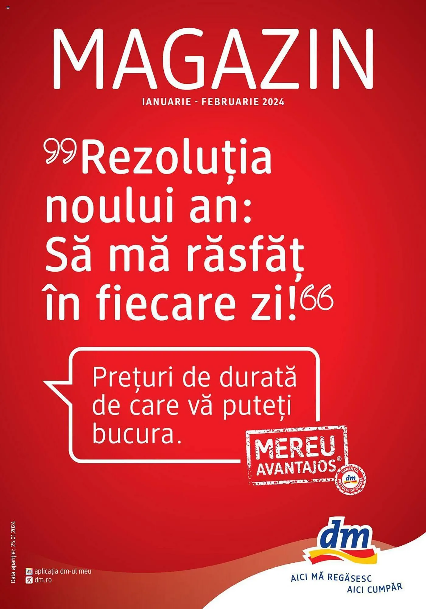 Catalog DM catalog de la 25 ianuarie până la 20 februarie 2024 - Revista Pagina 