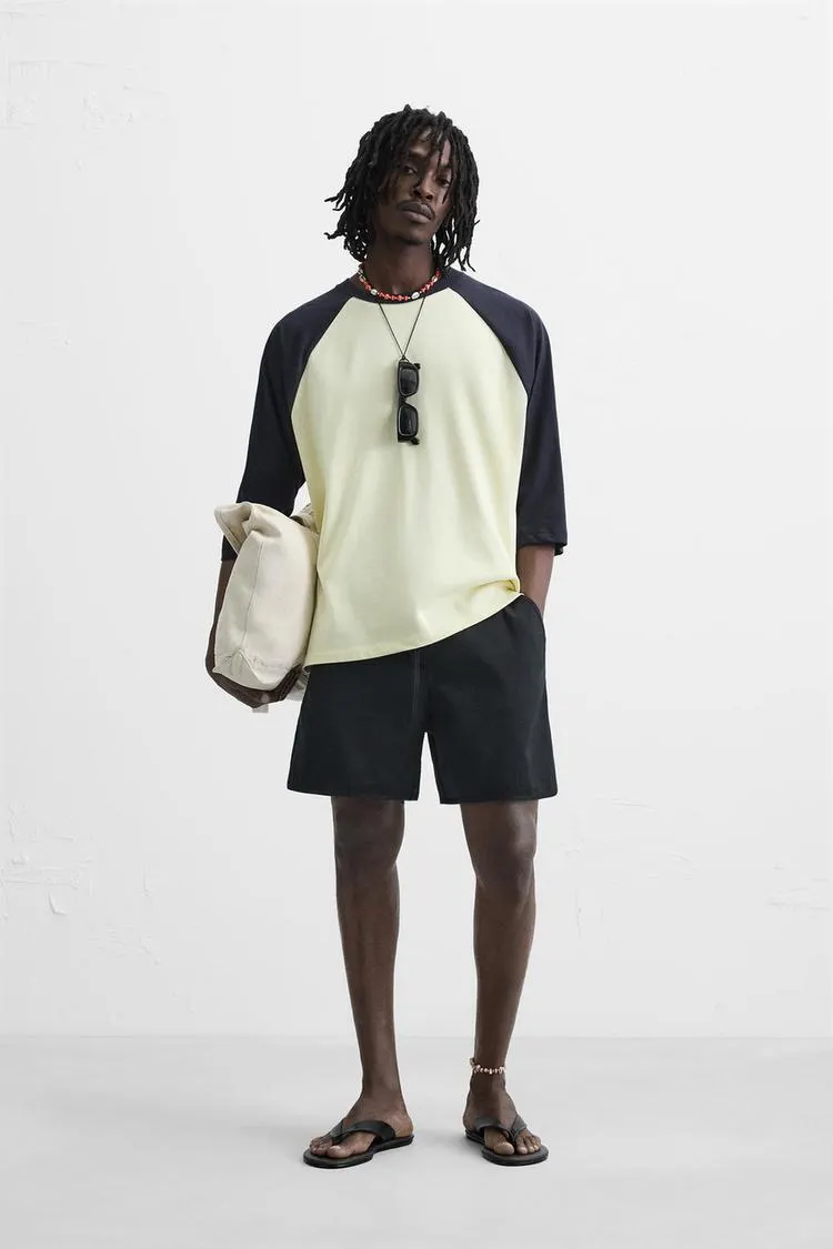 BERMUDE DIN BUMBAC - LYOCELL