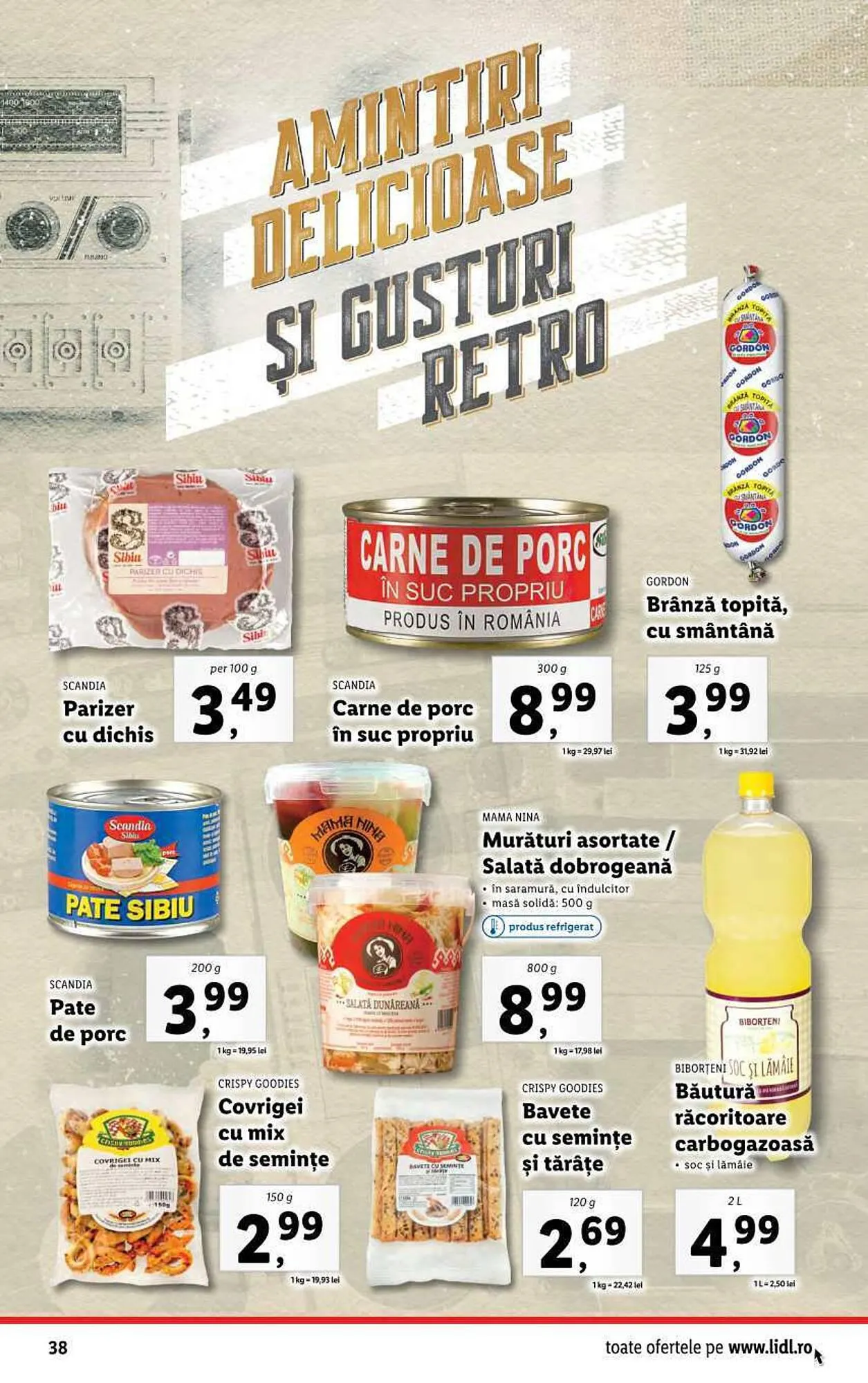 Catalog Lidl catalog de la 25 septembrie până la 1 octombrie 2023 - Revista Pagina 38