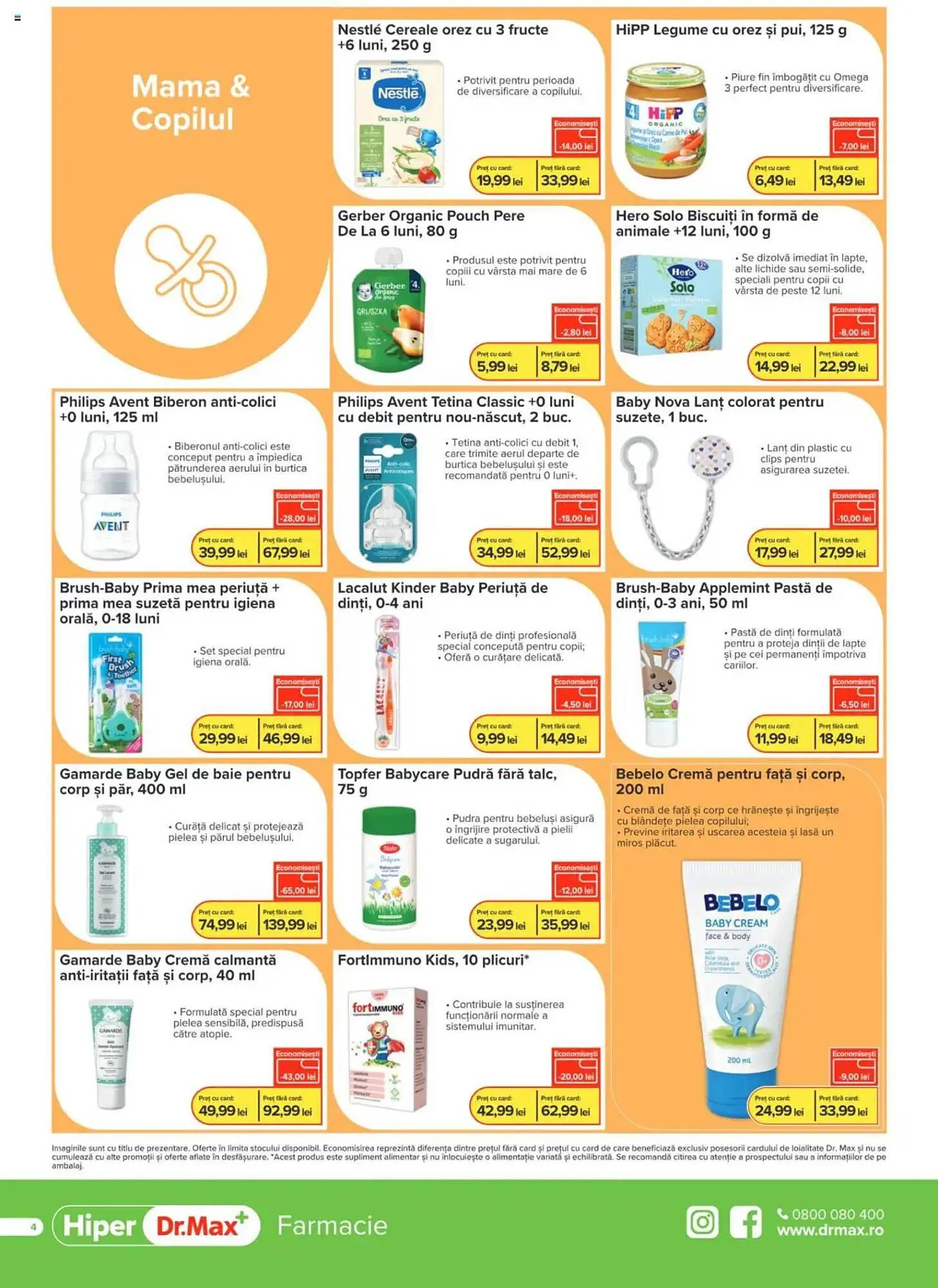 Catalog Catalog Dr.Max de la 1 ianuarie până la 31 ianuarie 2025 - Revista Pagina 4