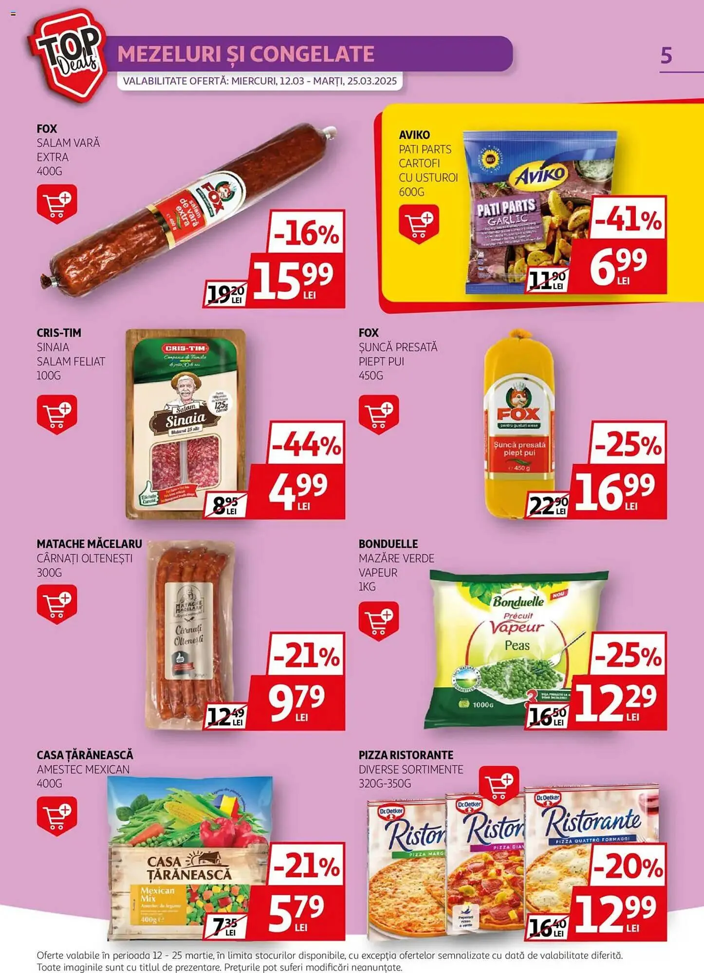 Catalog Catalog Auchan de la 12 martie până la 25 martie 2025 - Revista Pagina 5