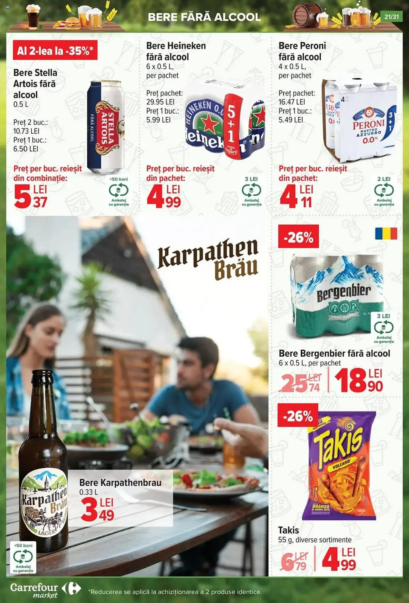 Catalog Catalog Carrefour Market de la 2 iulie până la 8 iulie 2025 - Revista Pagina 21