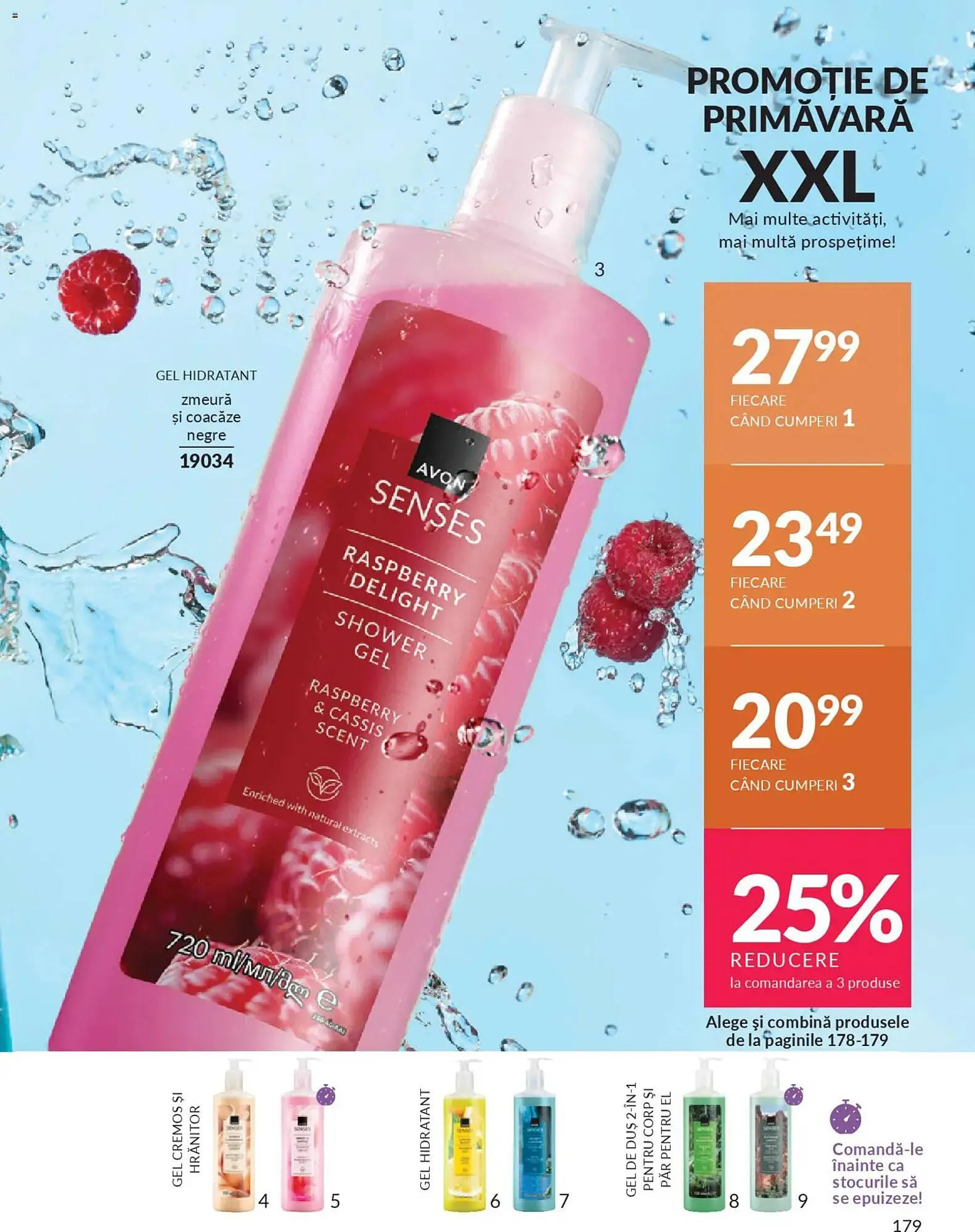 Catalog Catalog Avon de la 31 martie până la 30 aprilie 2026 - Revista Pagina 181