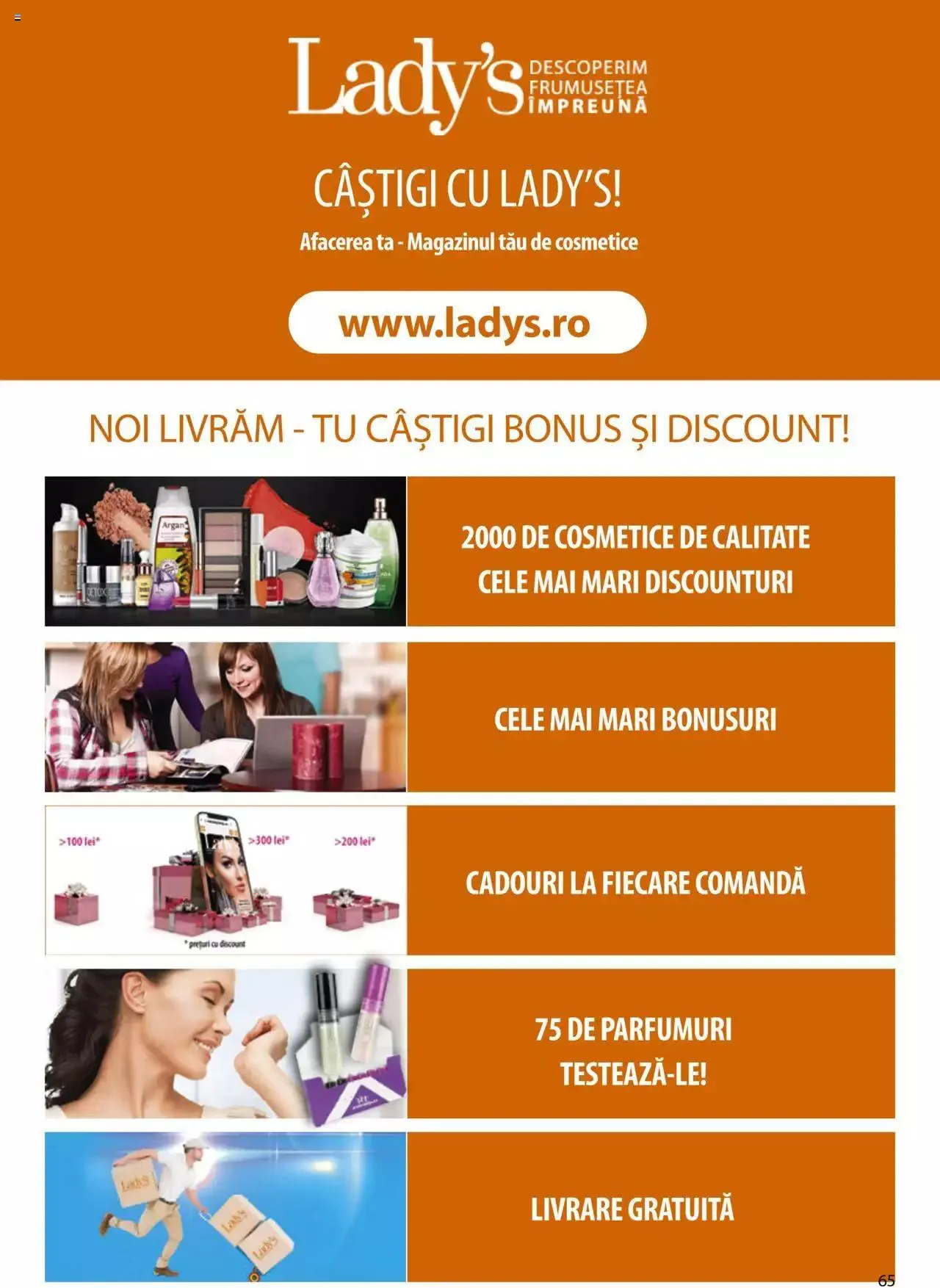 Catalog Catalog Lady’s de la 24 august până la 31 decembrie 2023 - Revista Pagina 65