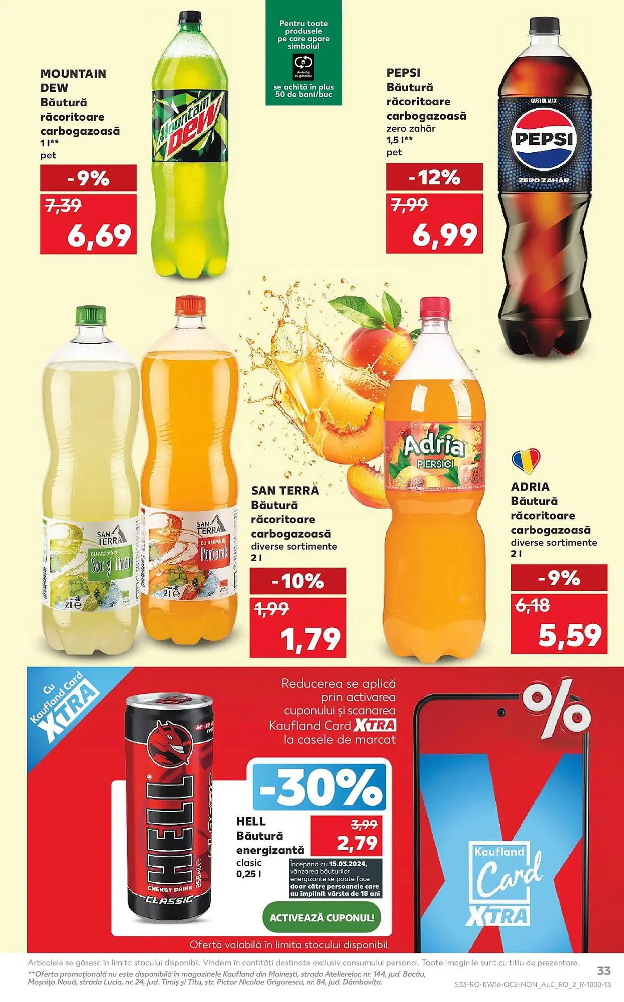 Catalog Catalog Kaufland de la 15 aprilie până la 21 aprilie 2026 - Revista Pagina 33