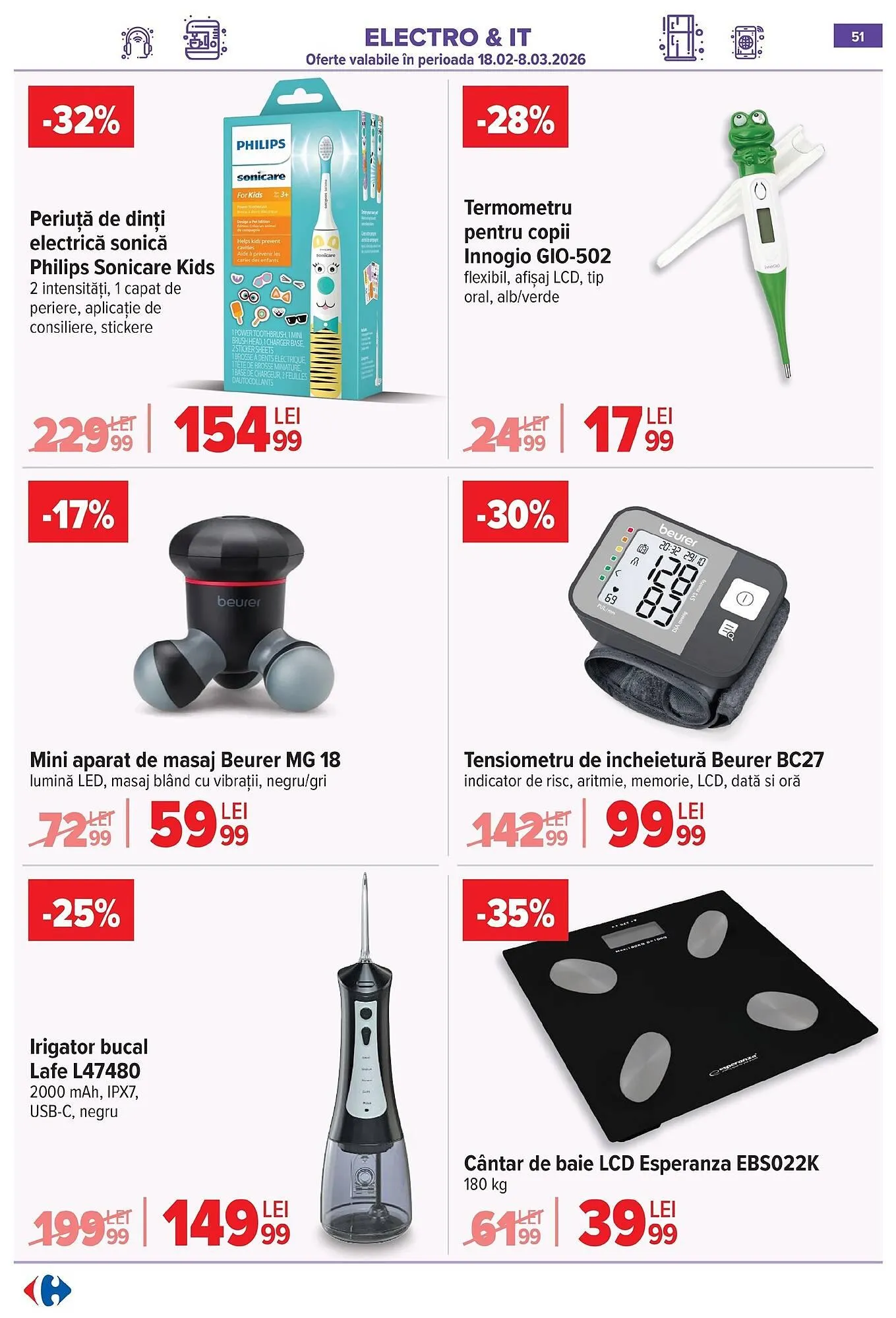 Catalog Catalog Carrefour de la 25 februarie până la 8 martie 2026 - Revista Pagina 54