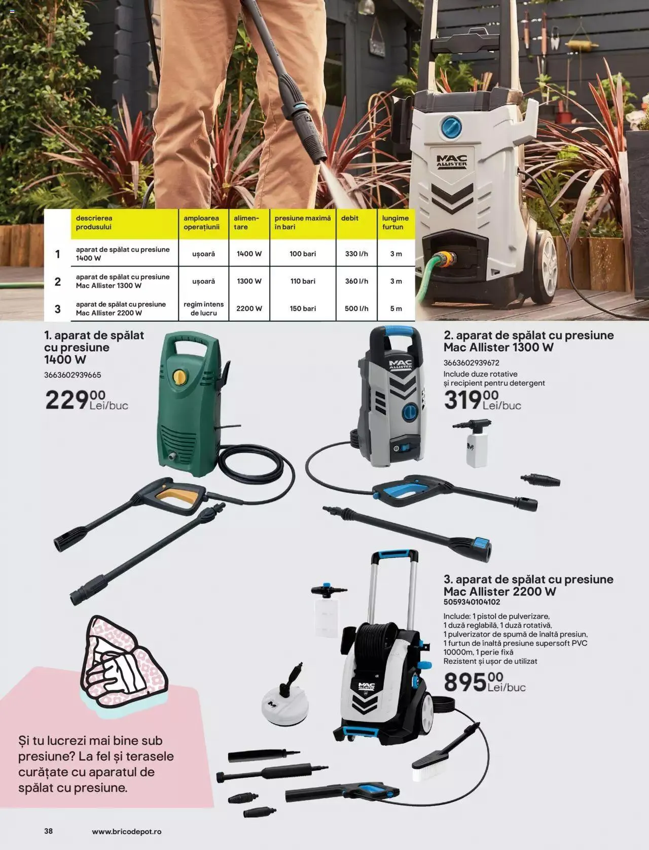 Catalog Brico Depot catalog - Grădină de la 7 aprilie până la 30 septembrie 2023 - Revista Pagina 38