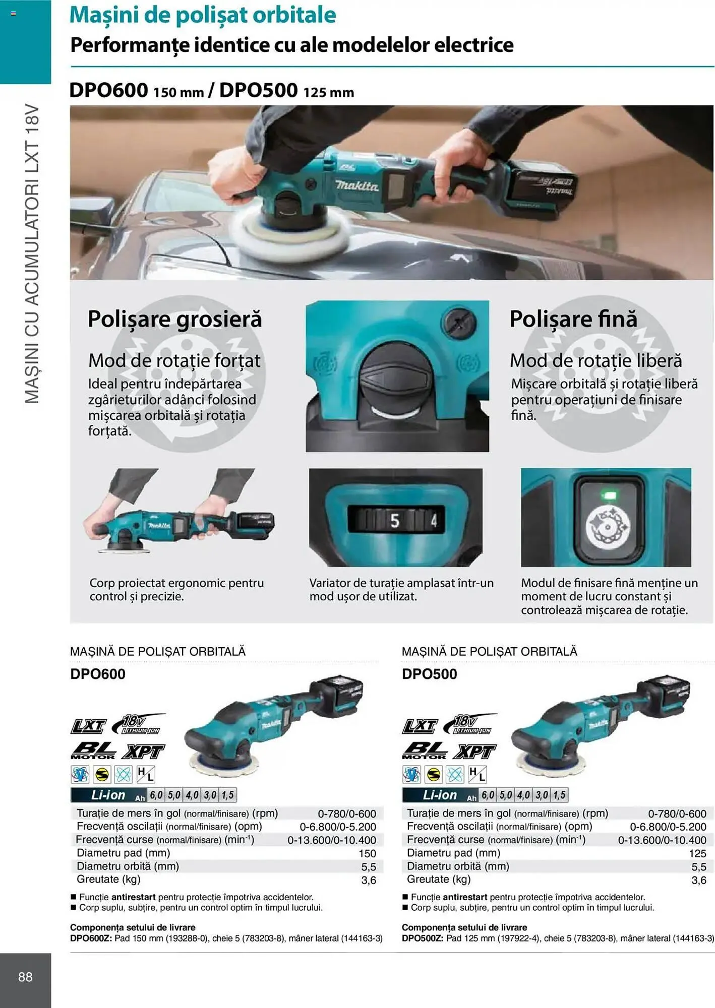 Catalog Catalog Makita de la 8 ianuarie până la 31 decembrie 2025 - Revista Pagina 88