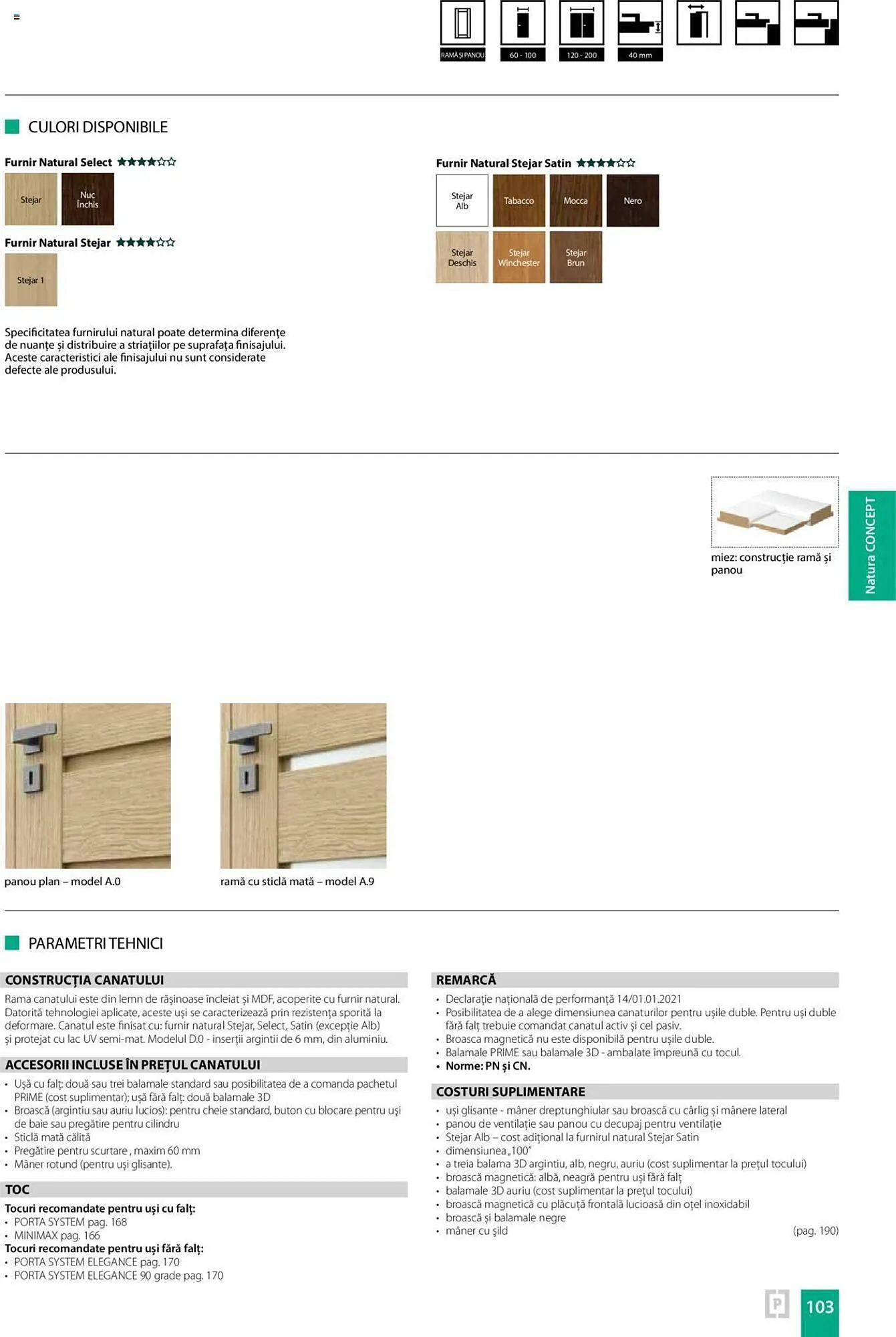 Catalog Сatalog Proges de la 13 septembrie până la 31 decembrie 2024 - Revista Pagina 103