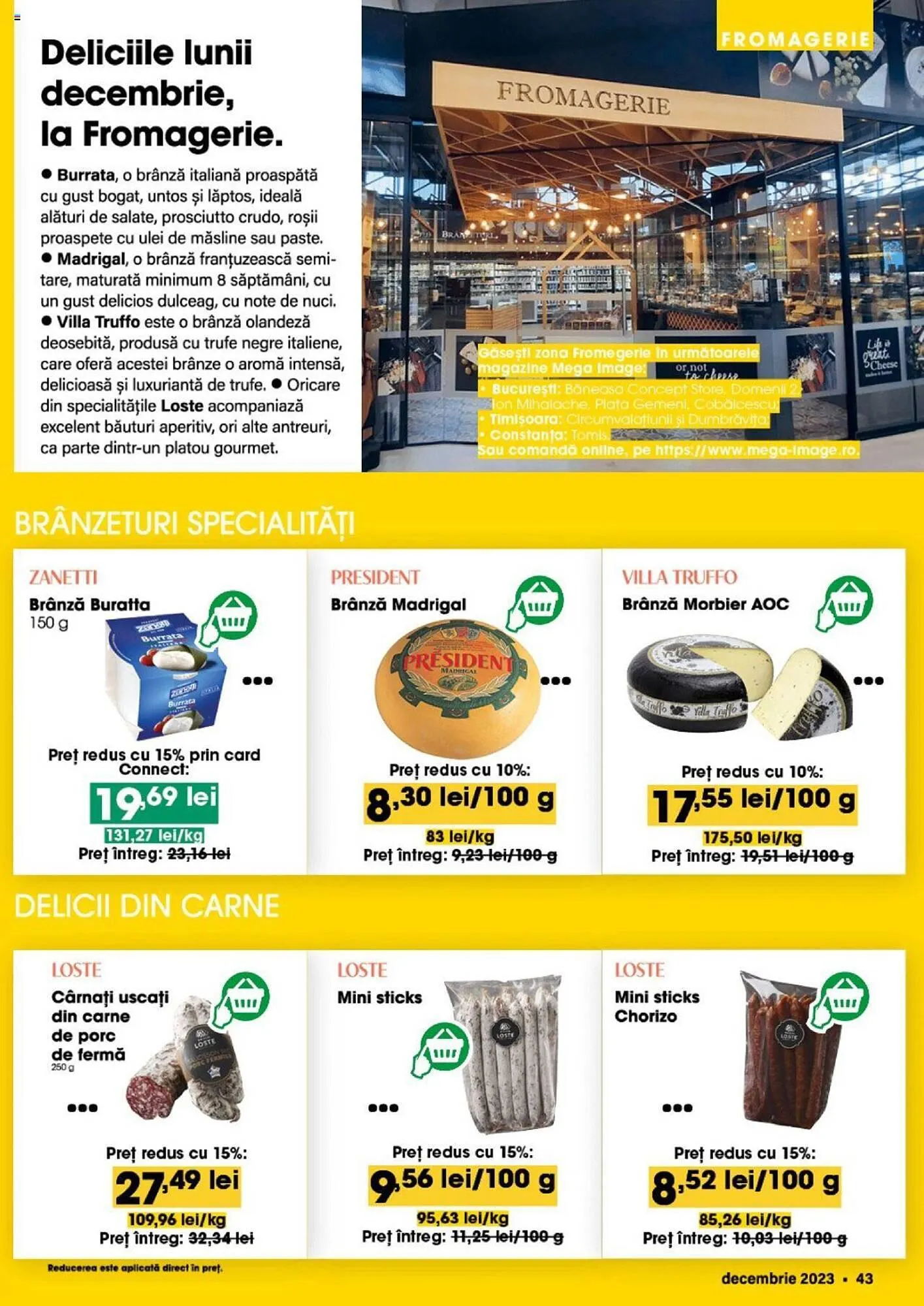 Catalog Mega Image catalog de la 30 noiembrie până la 3 ianuarie 2024 - Revista Pagina 43