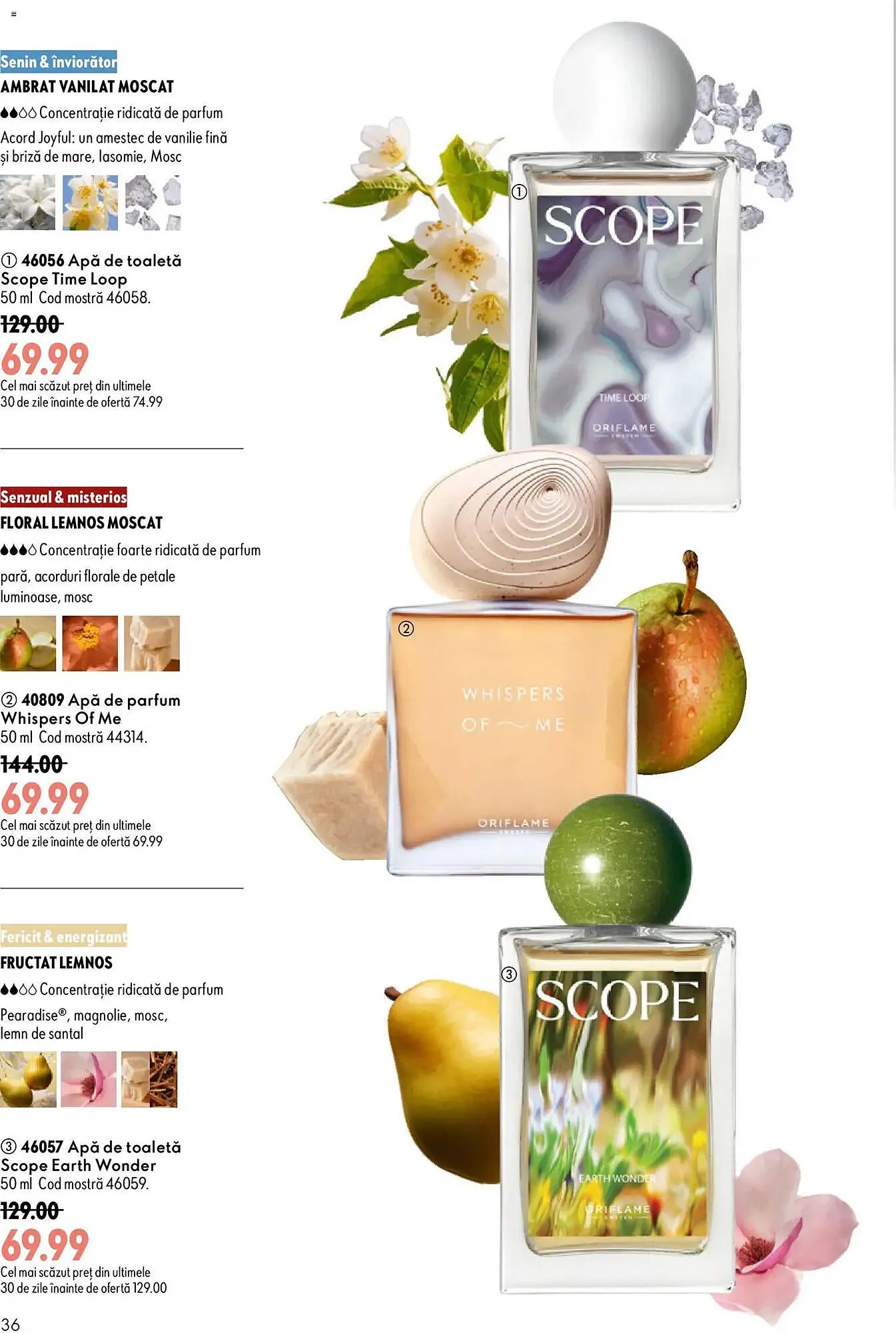 Catalog Catalog Oriflame de la 17 iunie până la 7 iulie 2026 - Revista Pagina 36