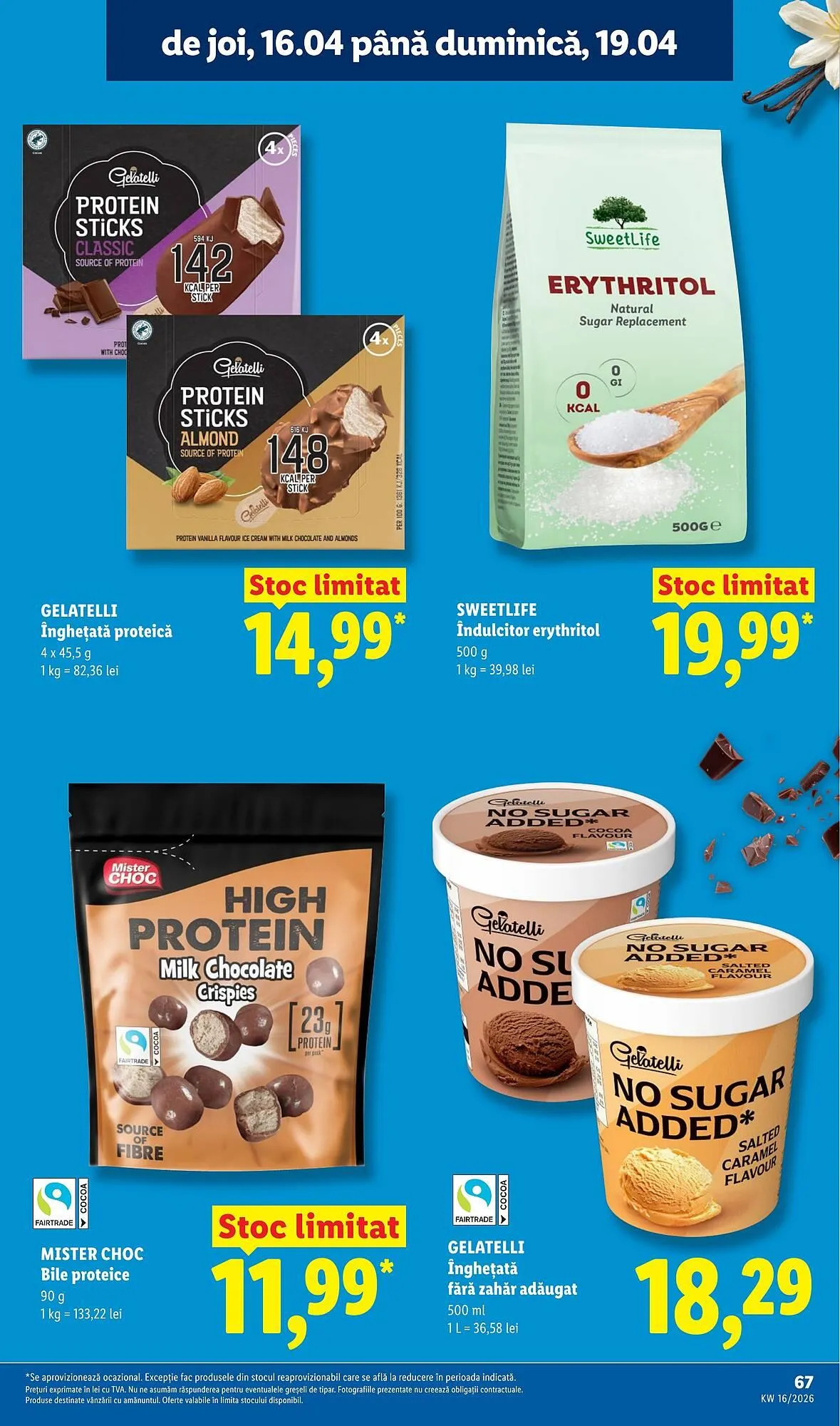 Catalog Catalog Lidl de la 14 aprilie până la 19 aprilie 2026 - Revista Pagina 67