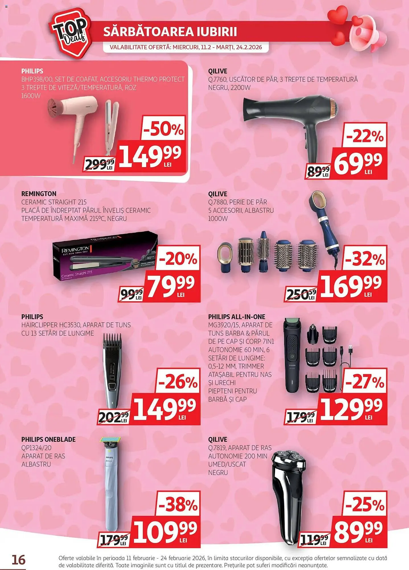 Catalog Catalog Auchan de la 11 februarie până la 24 februarie 2026 - Revista Pagina 16