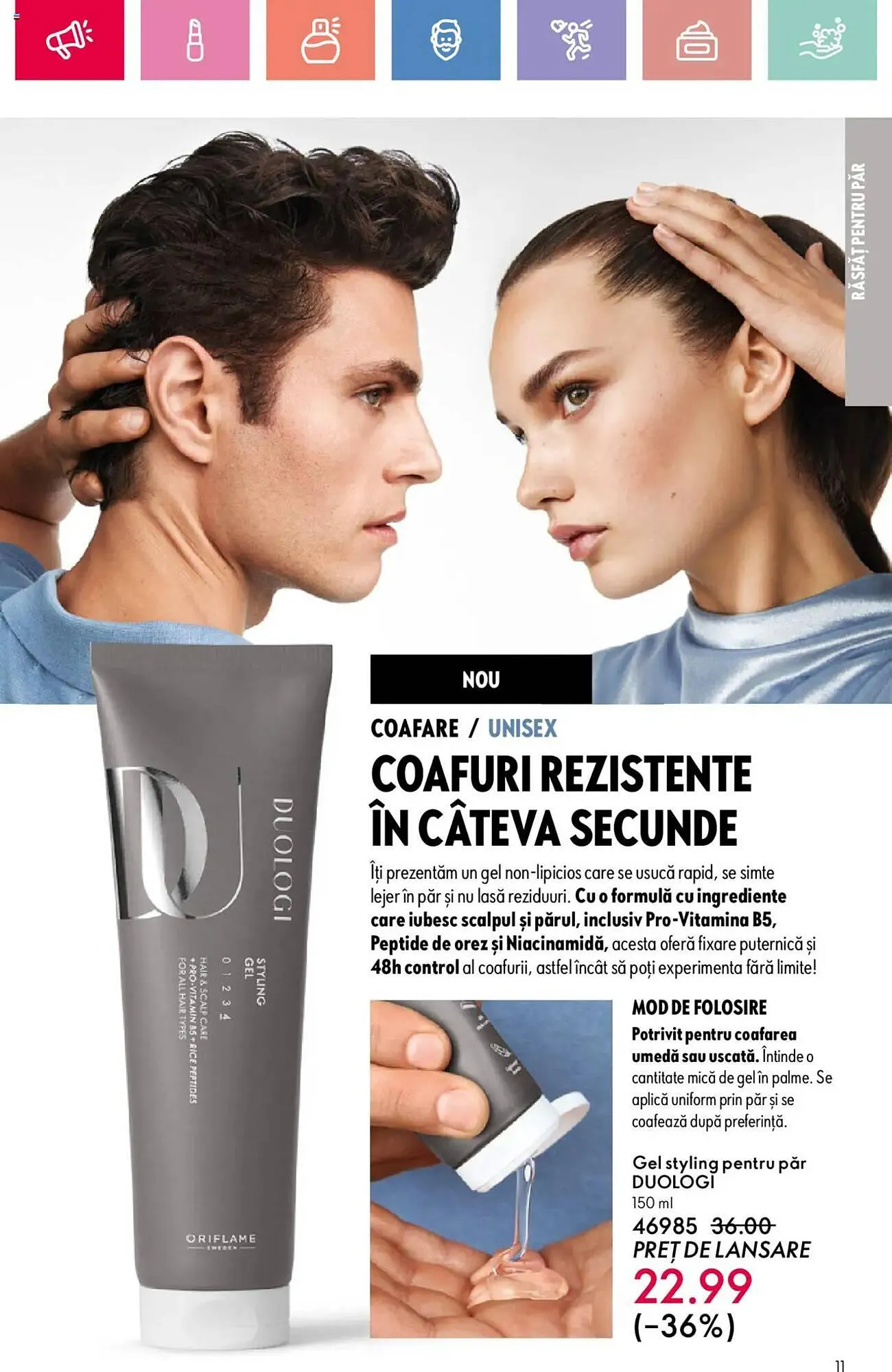 Catalog Catalog Oriflame de la 26 iulie până la 19 august 2025 - Revista Pagina 11