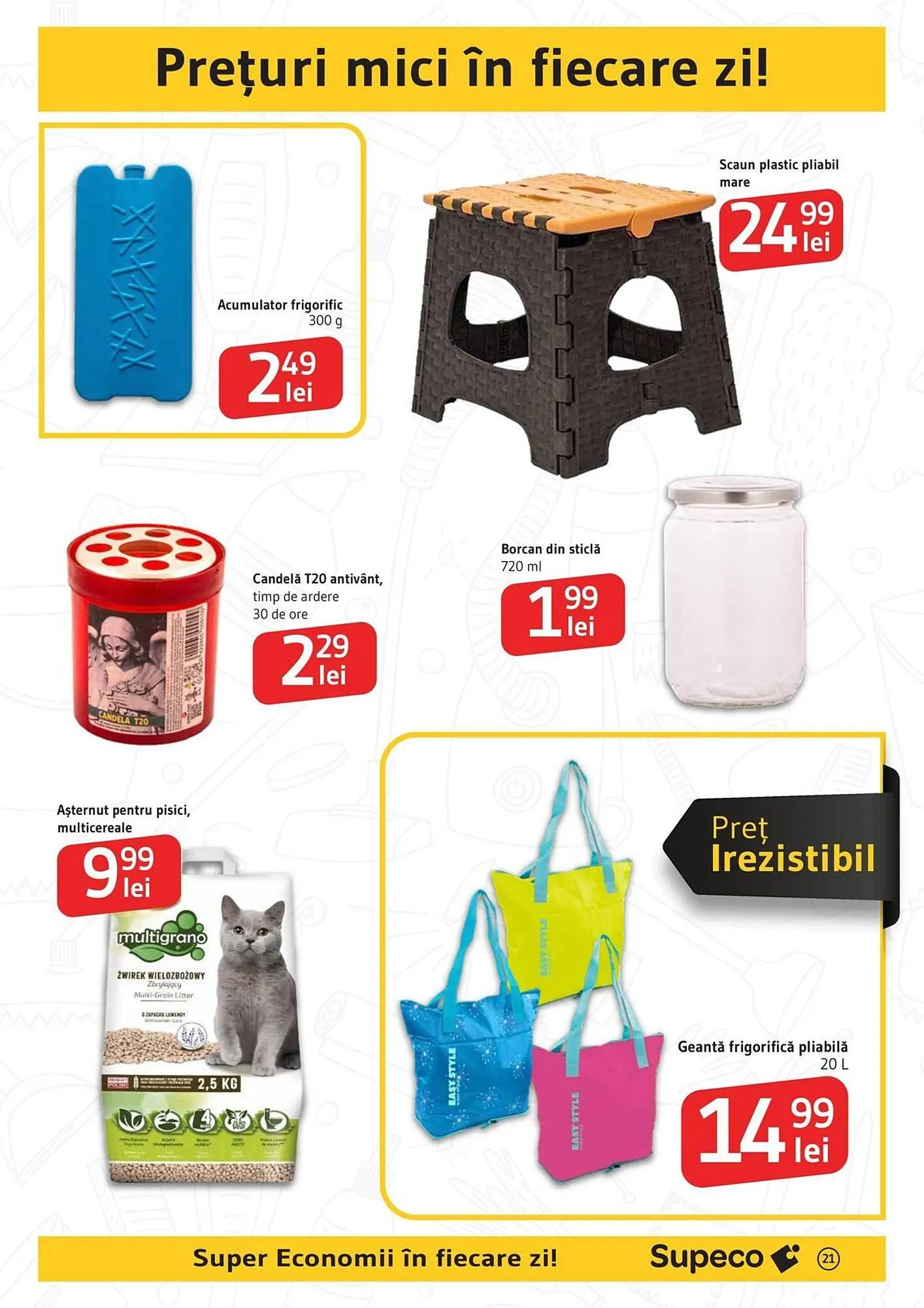 Catalog Catalog Supeco de la 7 august până la 20 august 2025 - Revista Pagina 21