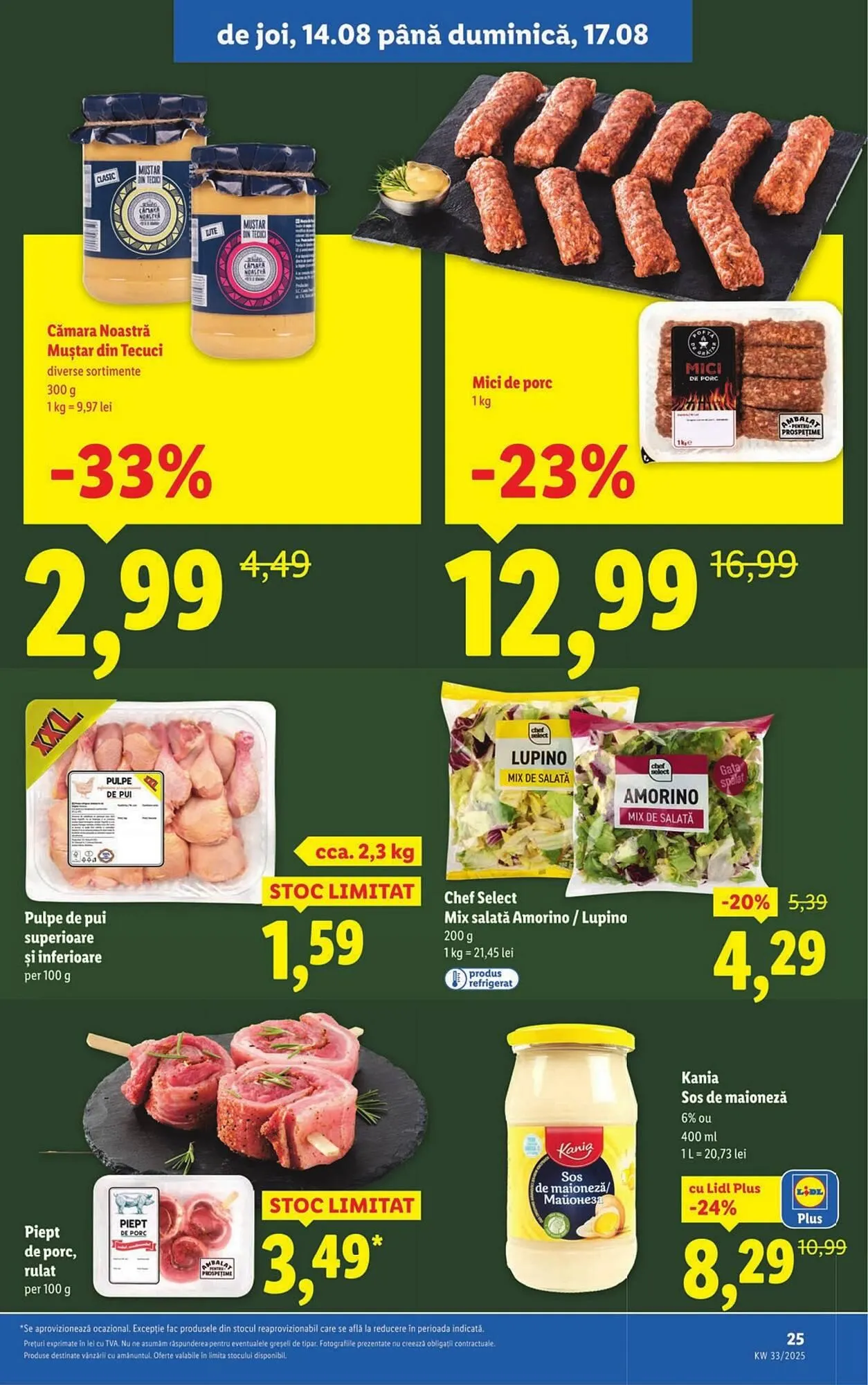 Catalog Catalog Lidl de la 11 august până la 17 august 2025 - Revista Pagina 25