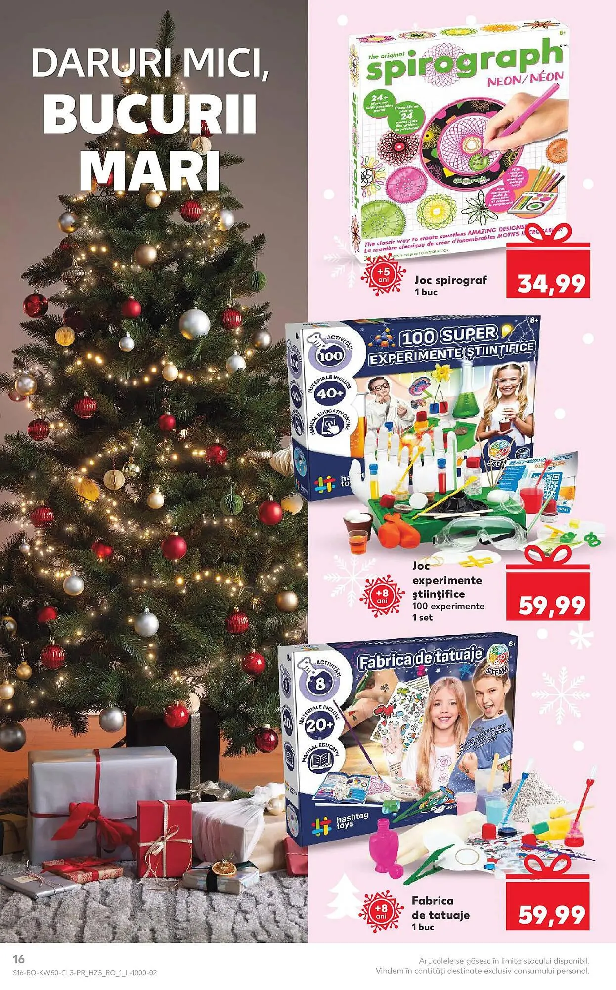 Catalog Catalog Kaufland de la 7 decembrie până la 31 decembrie 2025 - Revista Pagina 16