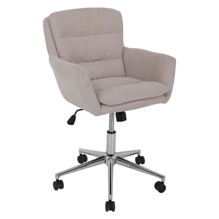 Scaun birou operational Kaila, rotativ, material textil, bej