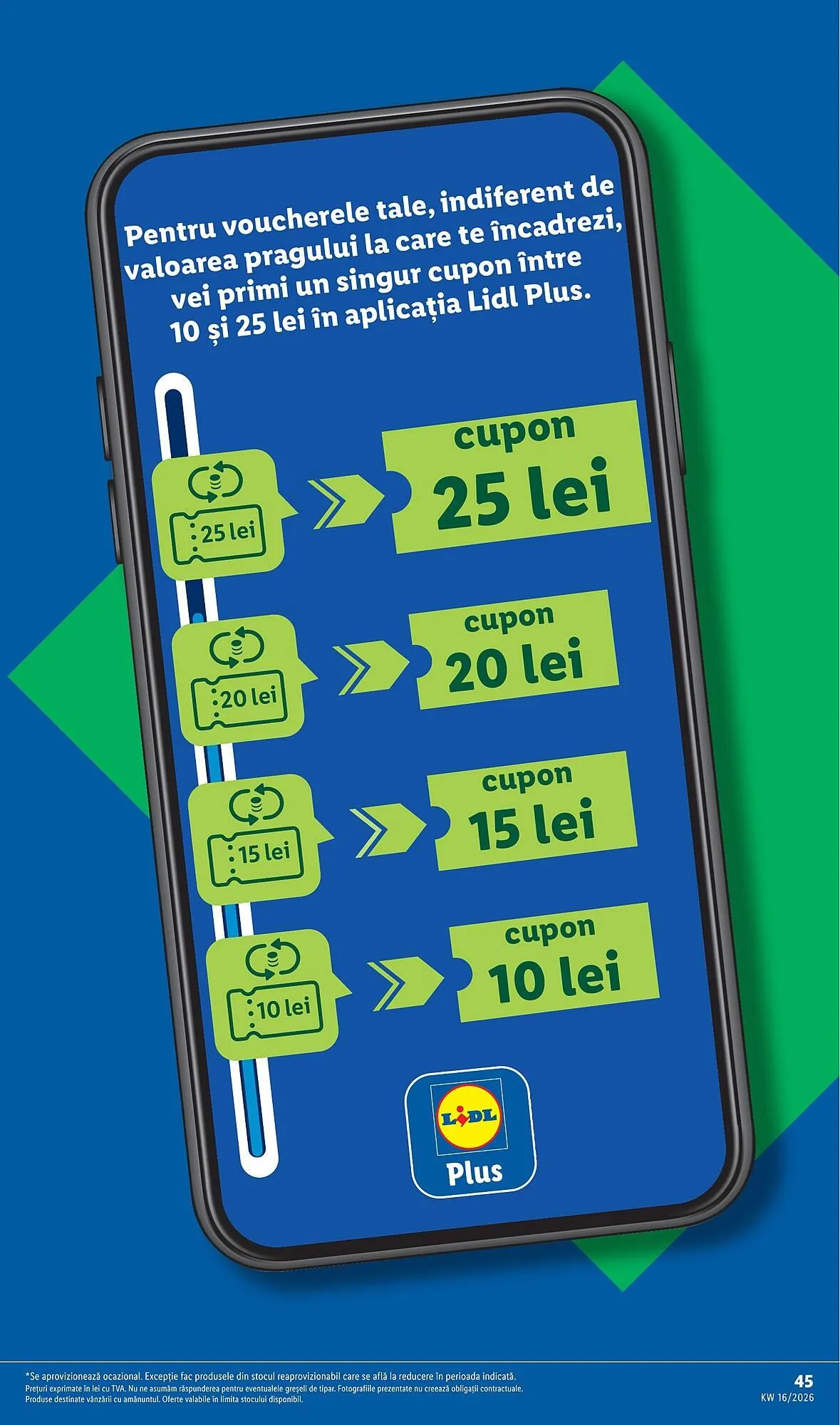 Catalog Catalog Lidl de la 14 aprilie până la 19 aprilie 2026 - Revista Pagina 45