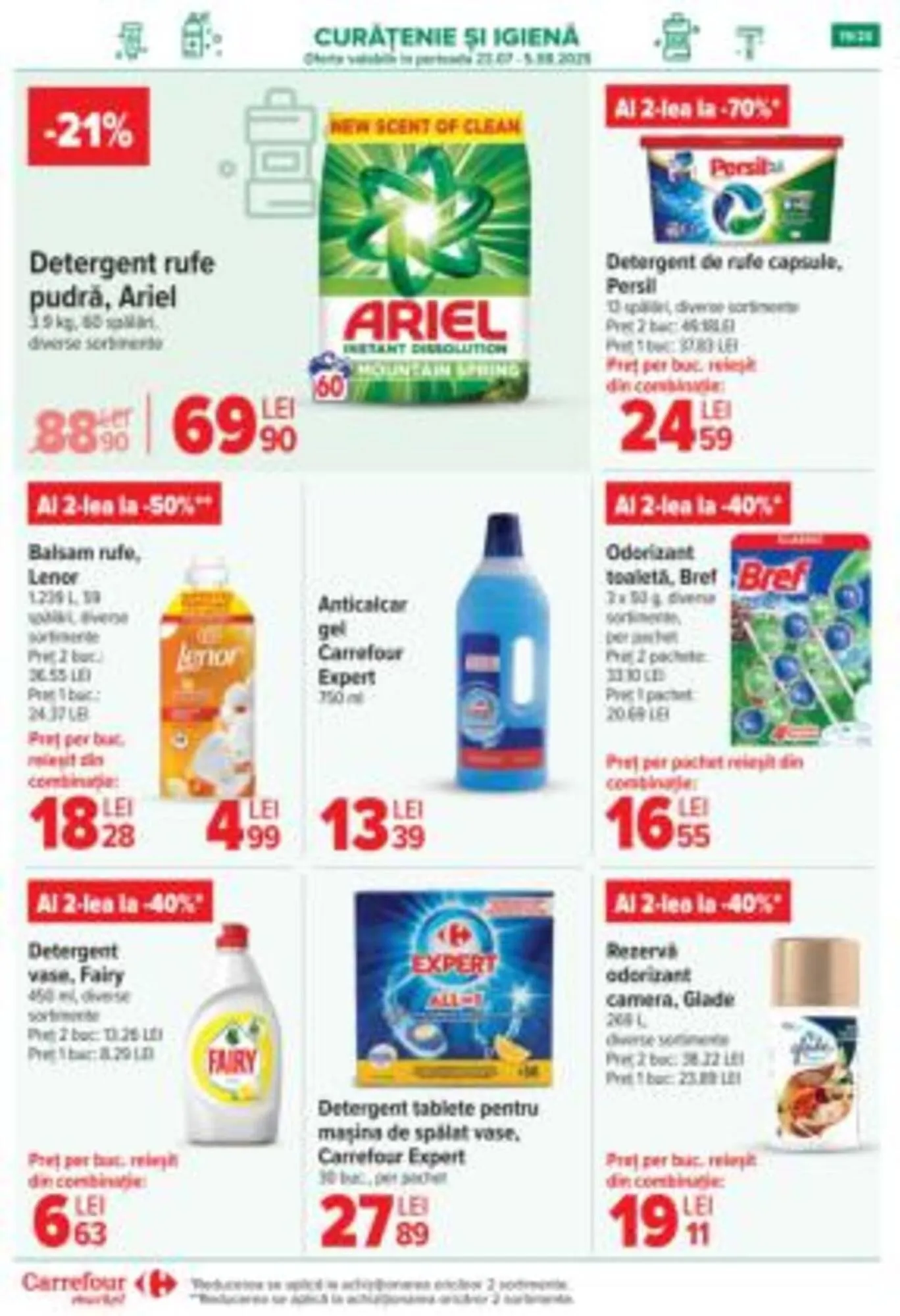 Catalog Catalog Carrefour Market de la 30 iulie până la 5 august 2025 - Revista Pagina 11