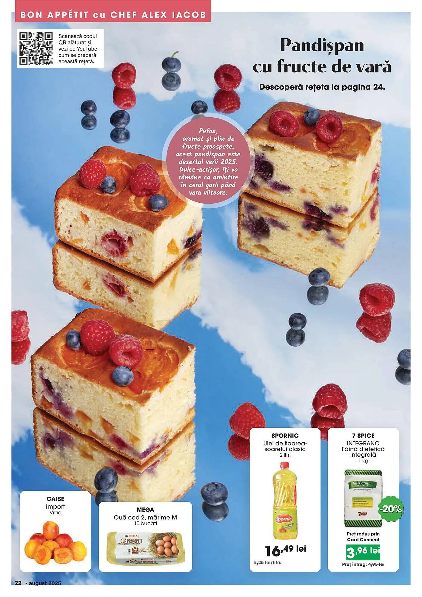 Catalog Catalog Mega Image de la 1 august până la 31 august 2025 - Revista Pagina 22