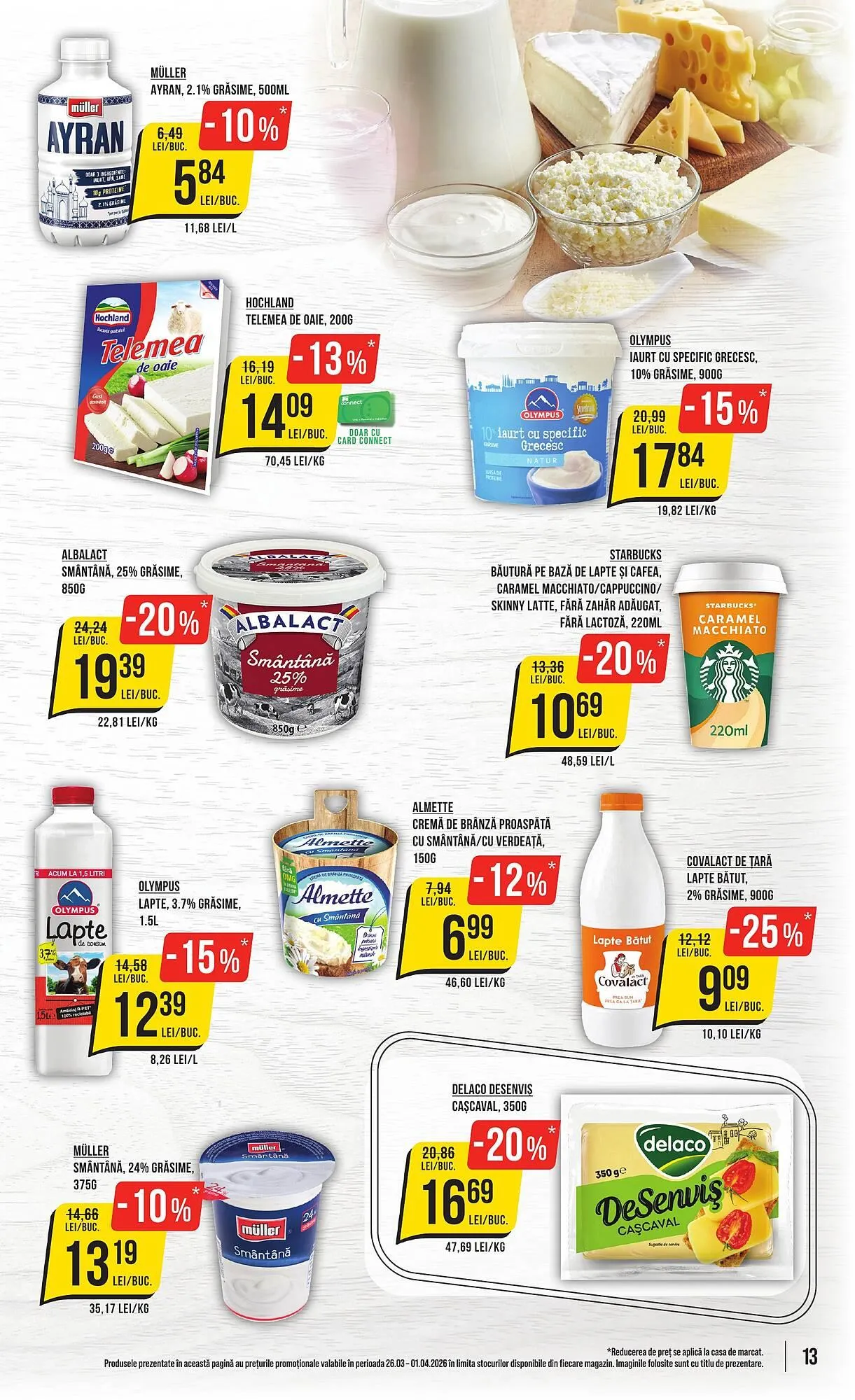 Catalog Catalog Mega Image de la 26 martie până la 1 aprilie 2026 - Revista Pagina 13