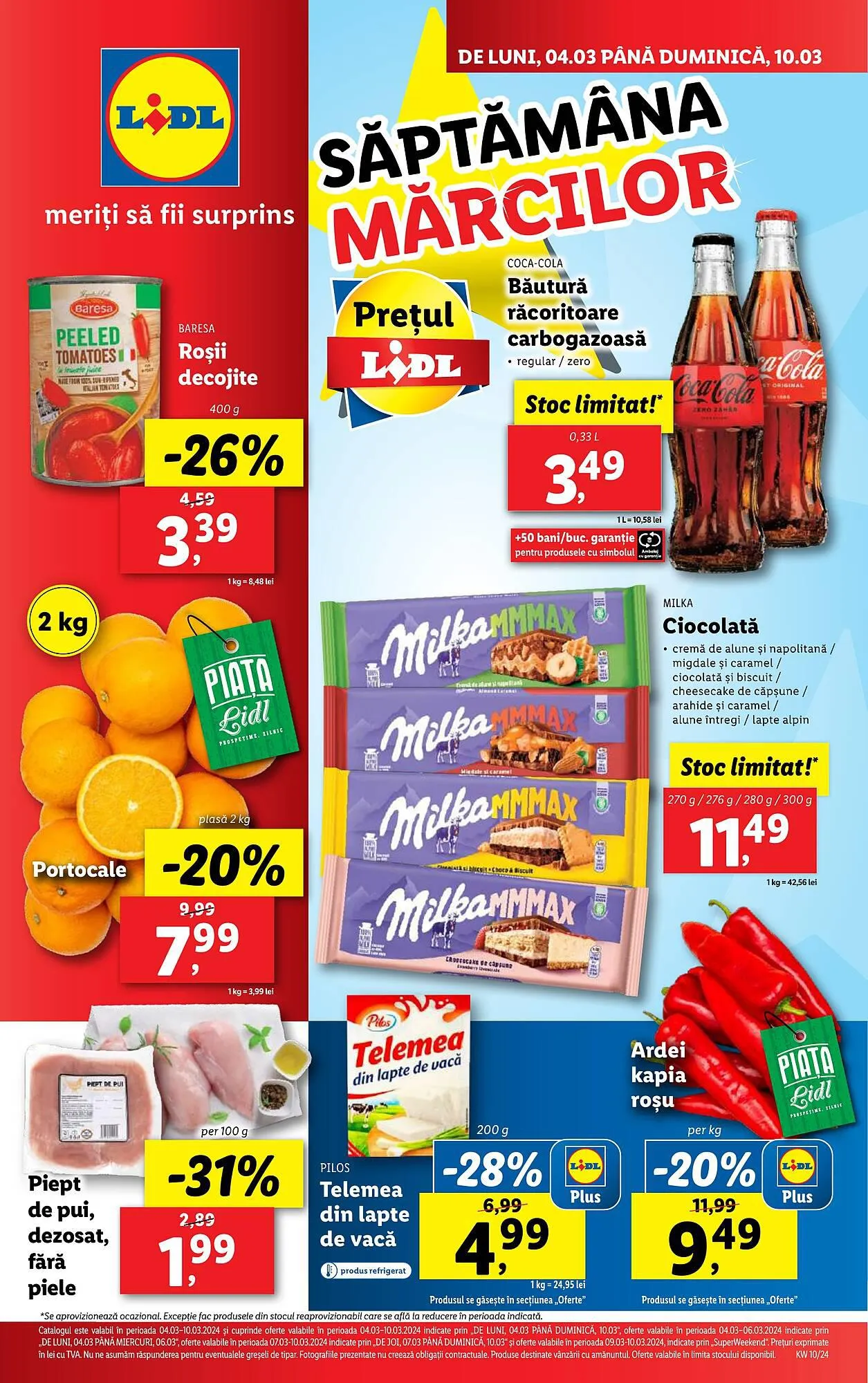 Catalog Lidl catalog de la 4 martie până la 10 martie 2024 - Revista Pagina 1